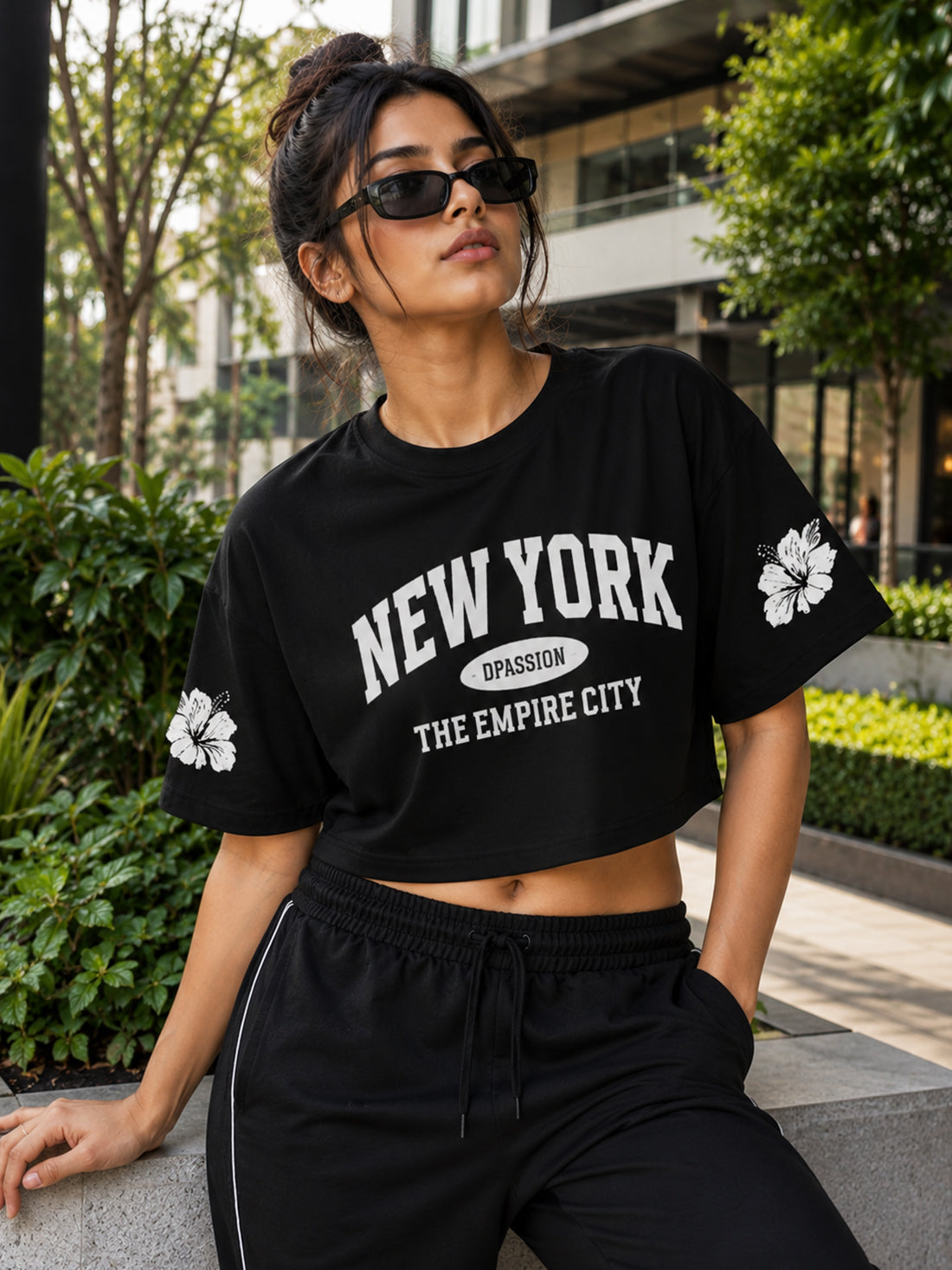 Women's Oversized Crop T-Shirt | Premium Cotton Manufacturer India