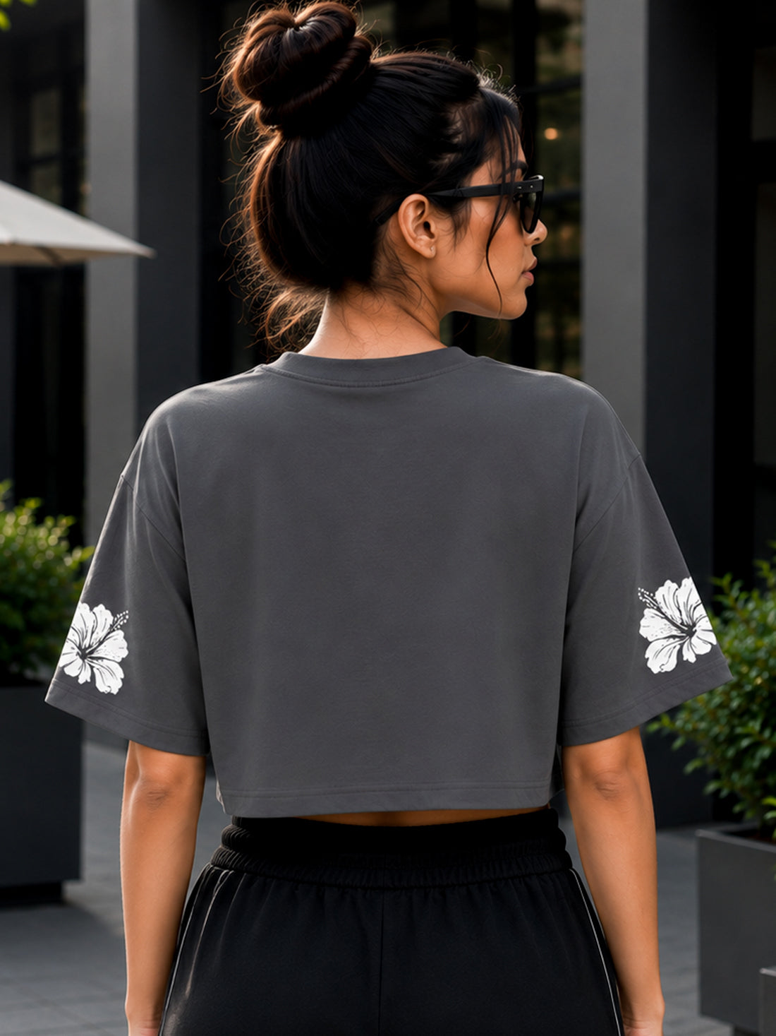 Women's Oversized Crop T-Shirt | Premium Cotton Manufacturer India