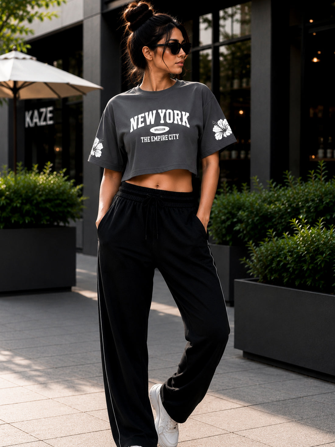 Women's Oversized Crop T-Shirt | Premium Cotton Manufacturer India