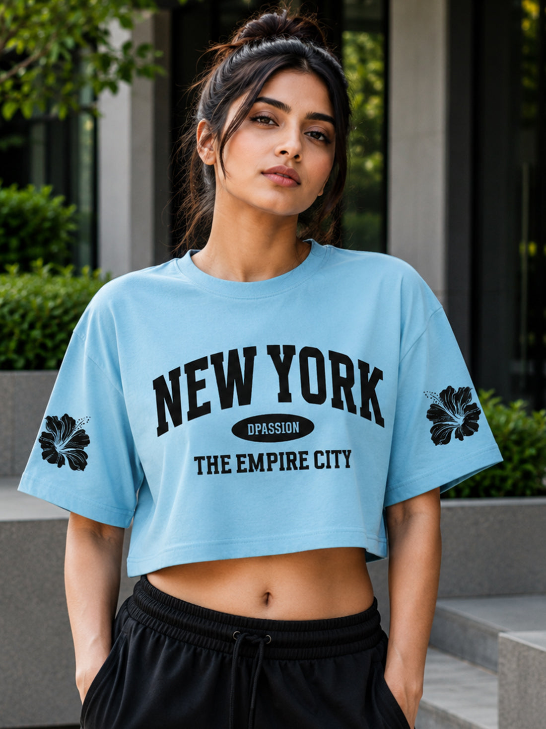 Women's Oversized Crop T-Shirt | Premium Cotton Manufacturer India