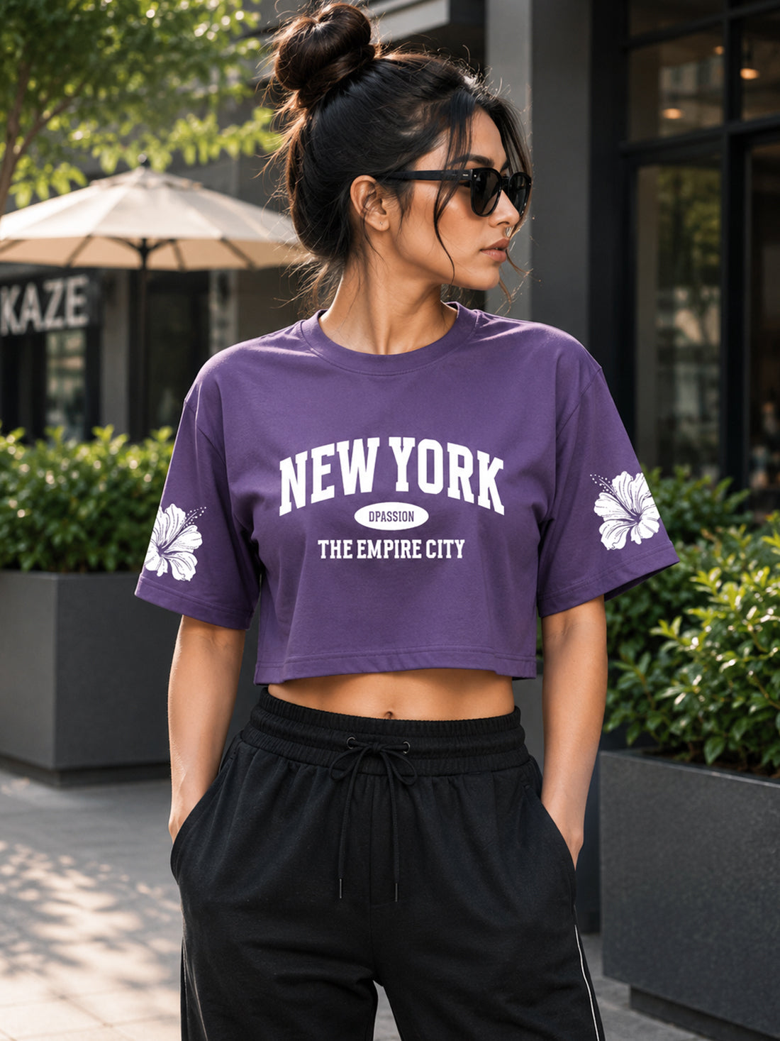 Women's Oversized Crop T-Shirt | Premium Cotton Manufacturer India