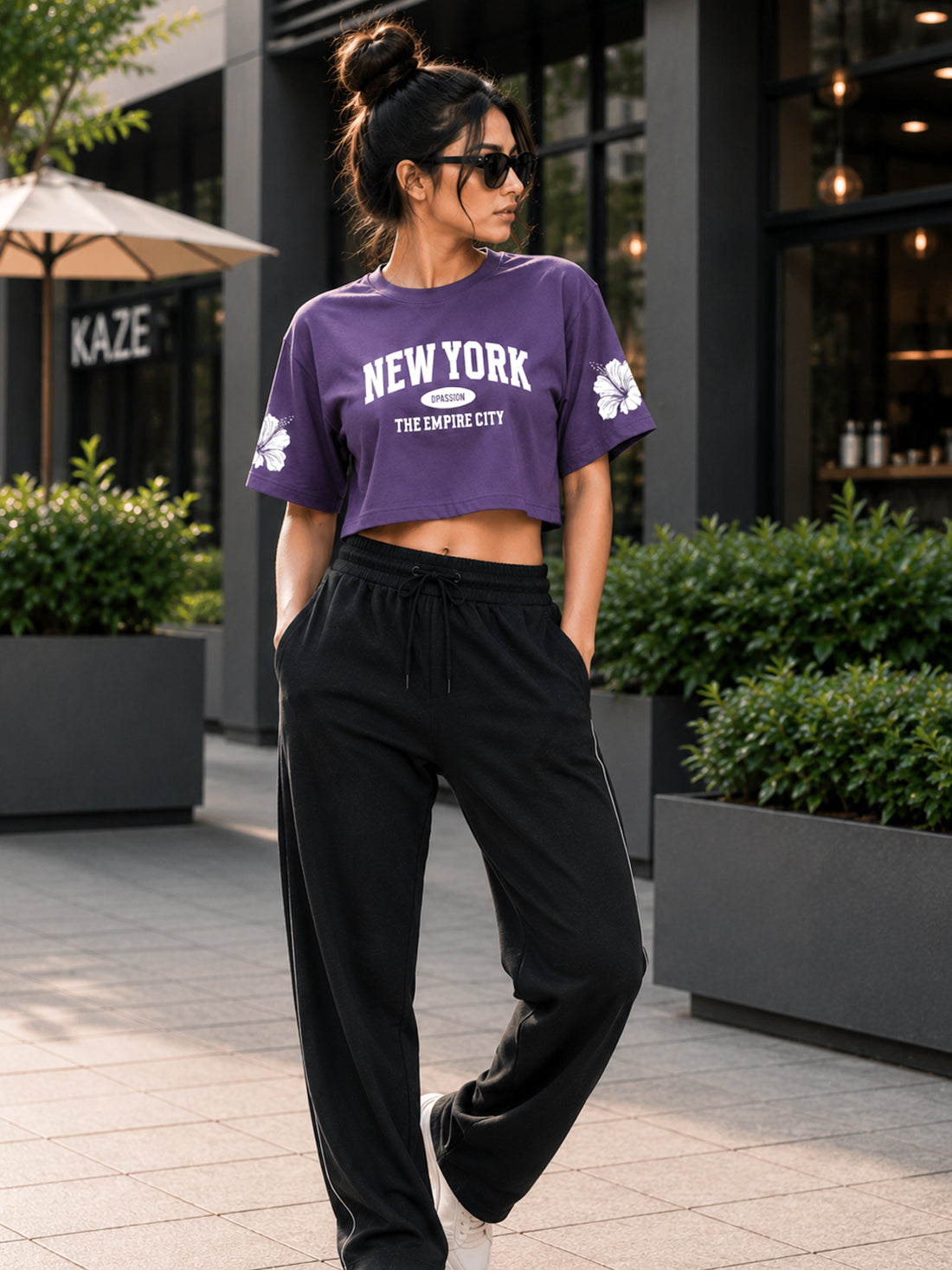 Women's Oversized Crop T-Shirt | Premium Cotton Manufacturer India