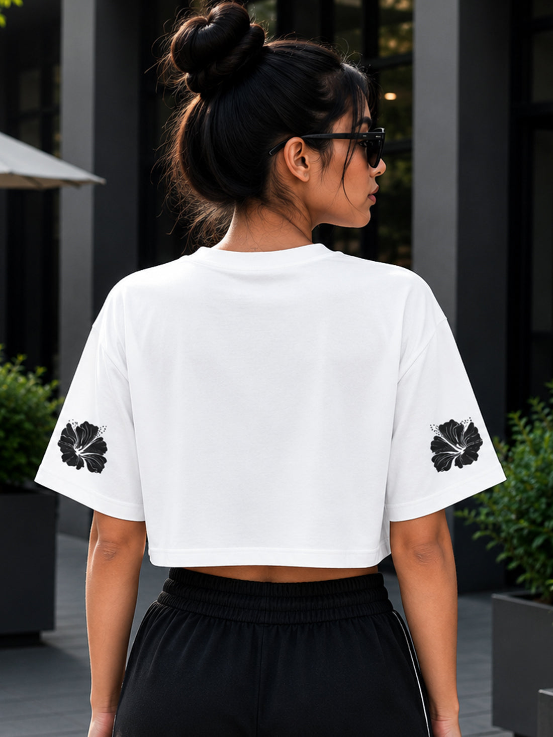 Women's Oversized Crop T-Shirt | Premium Cotton Manufacturer India