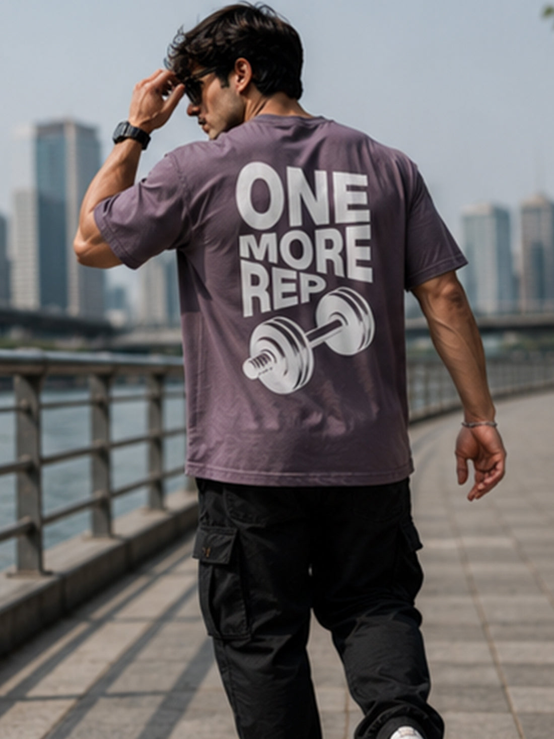 Men's Quick Dry Sports T-Shirt | Printed Gym Workout Running Training Activewear Tee