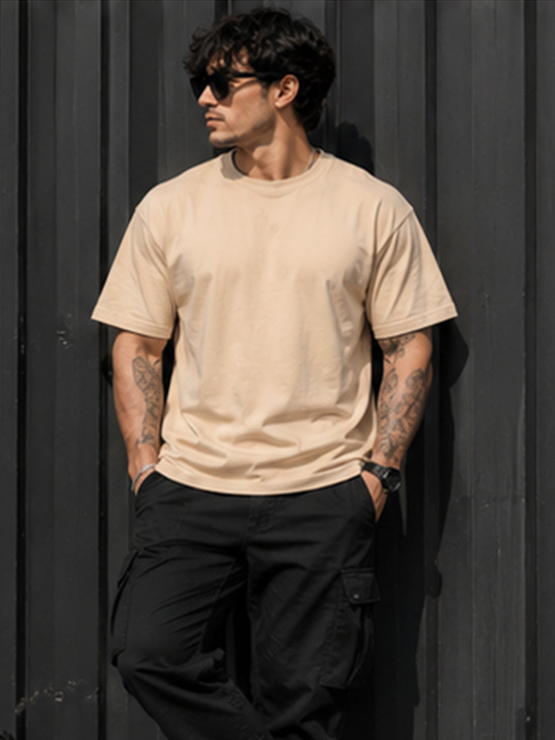 Men's Quick Dry Sports T-Shirt | Printed Gym Workout Running Training Activewear Tee
