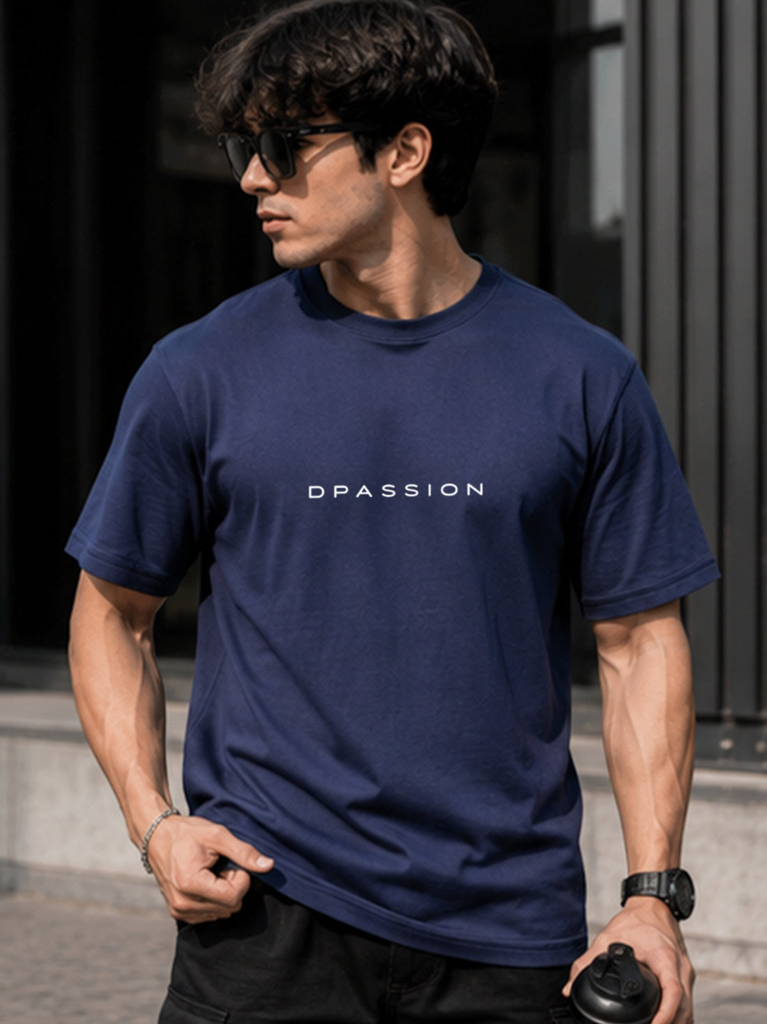 Men's Quick Dry Sports T-Shirt | Printed Gym Workout Running Training Activewear Tee
