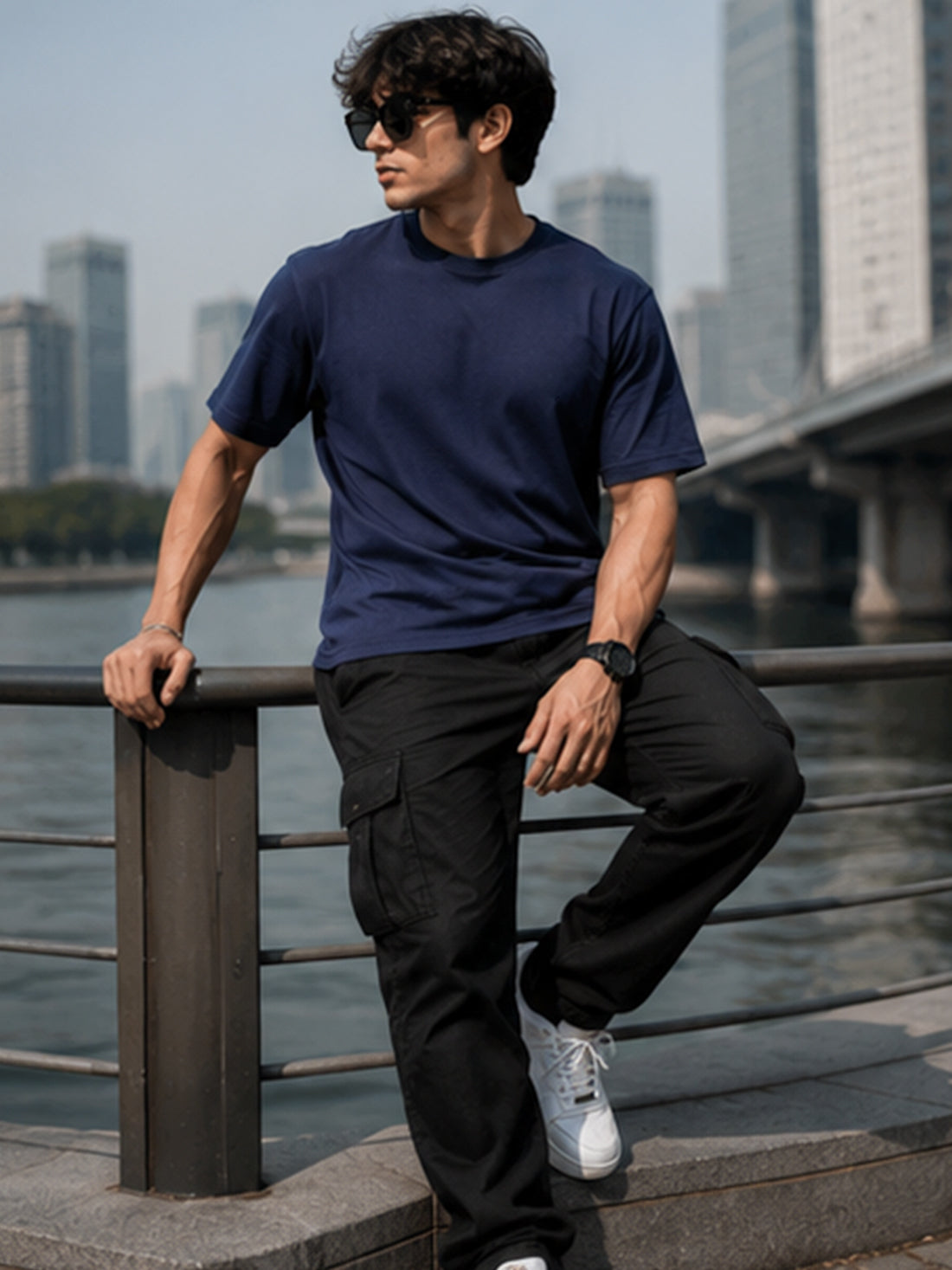 Men's Quick Dry Sports T-Shirt | Printed Gym Workout Running Training Activewear Tee