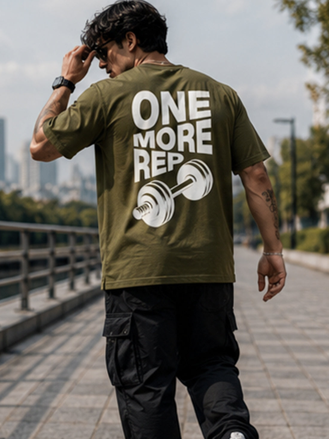 Men's Quick Dry Sports T-Shirt | Printed Gym Workout Running Training Activewear Tee