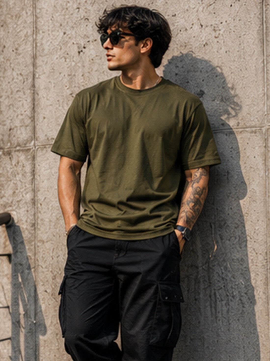 Men's Quick Dry Sports T-Shirt | Printed Gym Workout Running Training Activewear Tee