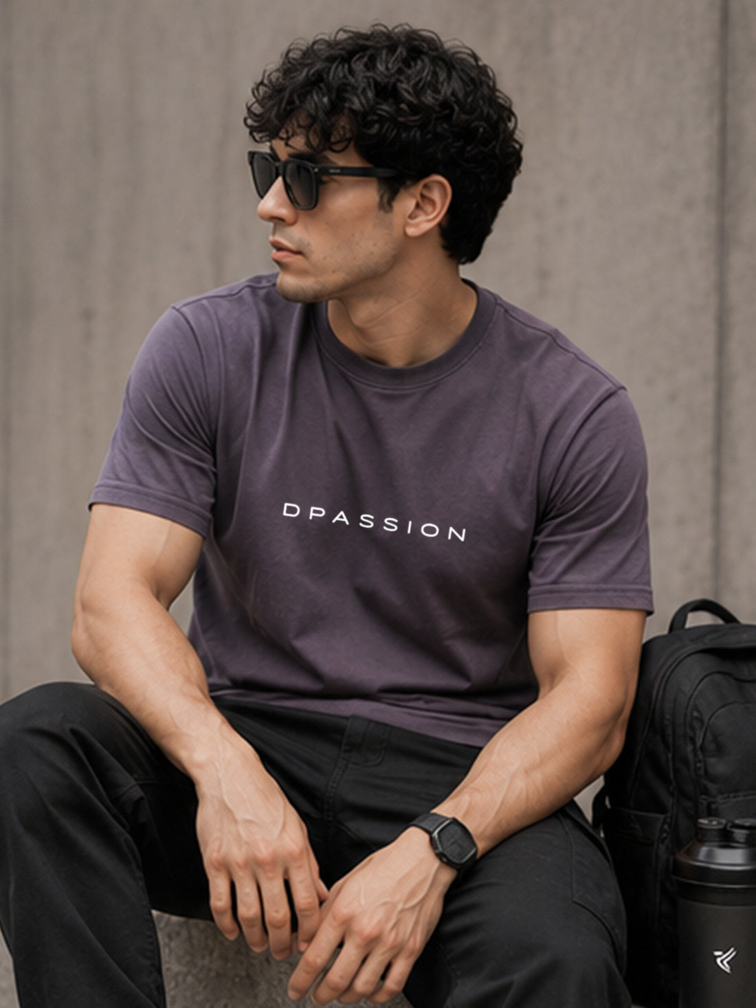 Men's Quick Dry Sports T-Shirt | Printed Gym Workout Running Training Activewear Tee