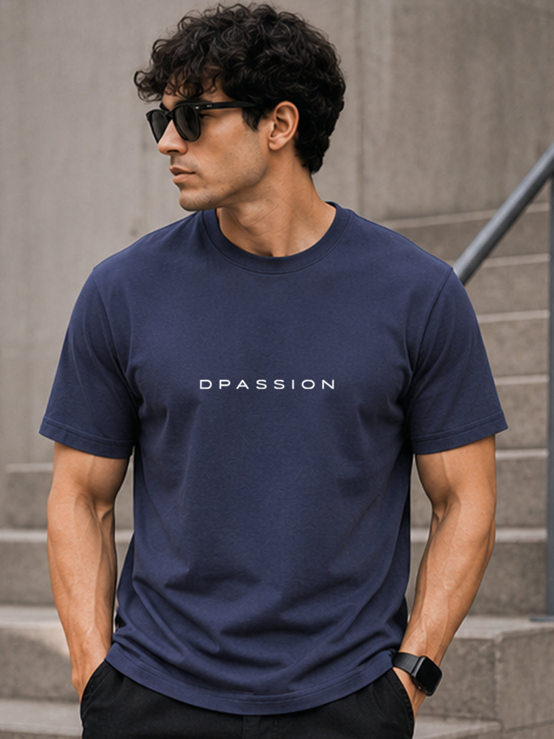 Men's Quick Dry Sports T-Shirt | Printed Gym Workout Running Training Activewear Tee