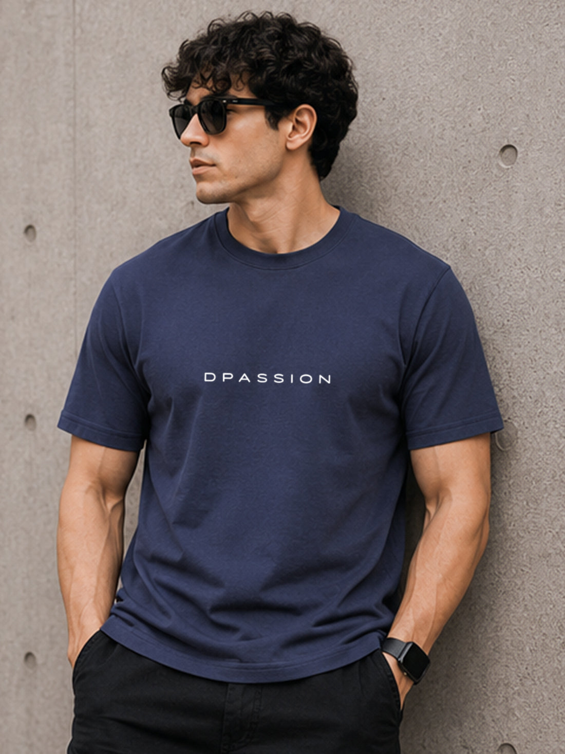 Men's Quick Dry Sports T-Shirt | Printed Gym Workout Running Training Activewear Tee