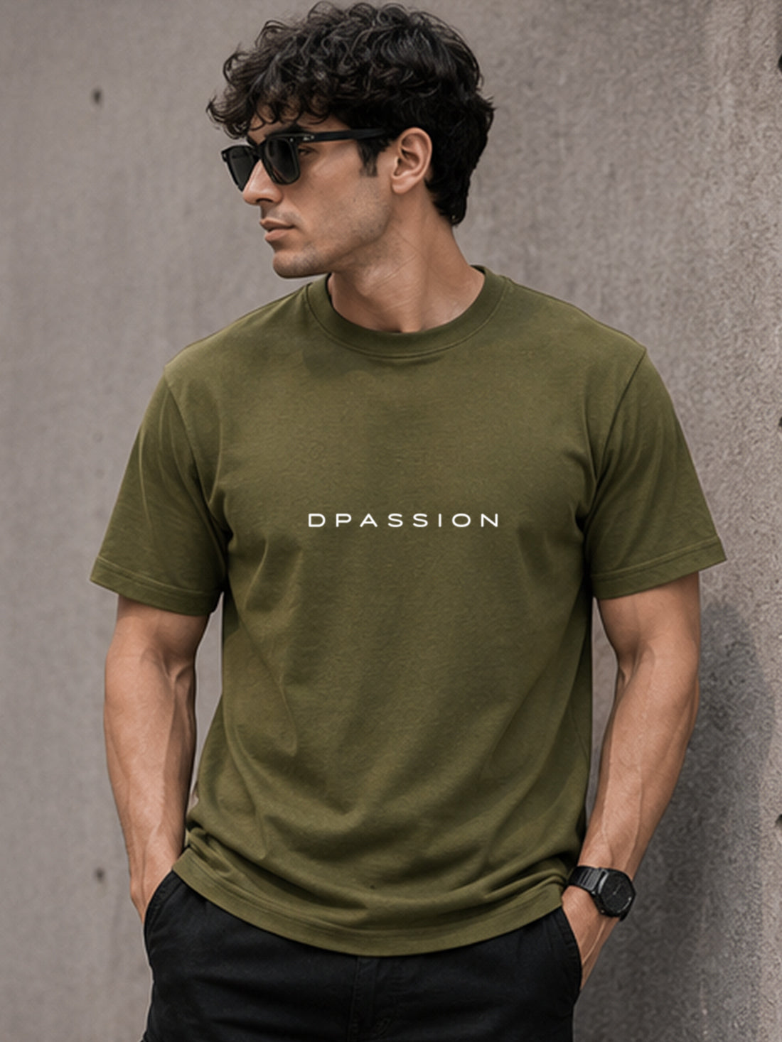 Men's Quick Dry Sports T-Shirt | Printed Gym Workout Running Training Activewear Tee