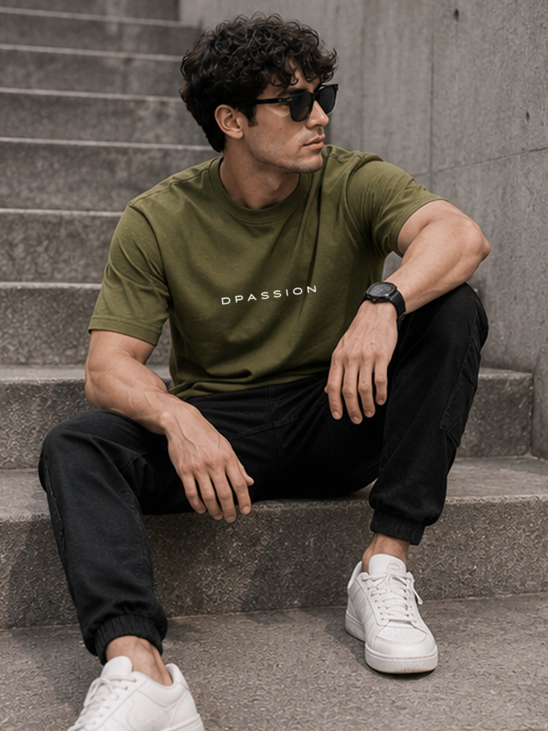 Men's Quick Dry Sports T-Shirt | Printed Gym Workout Running Training Activewear Tee