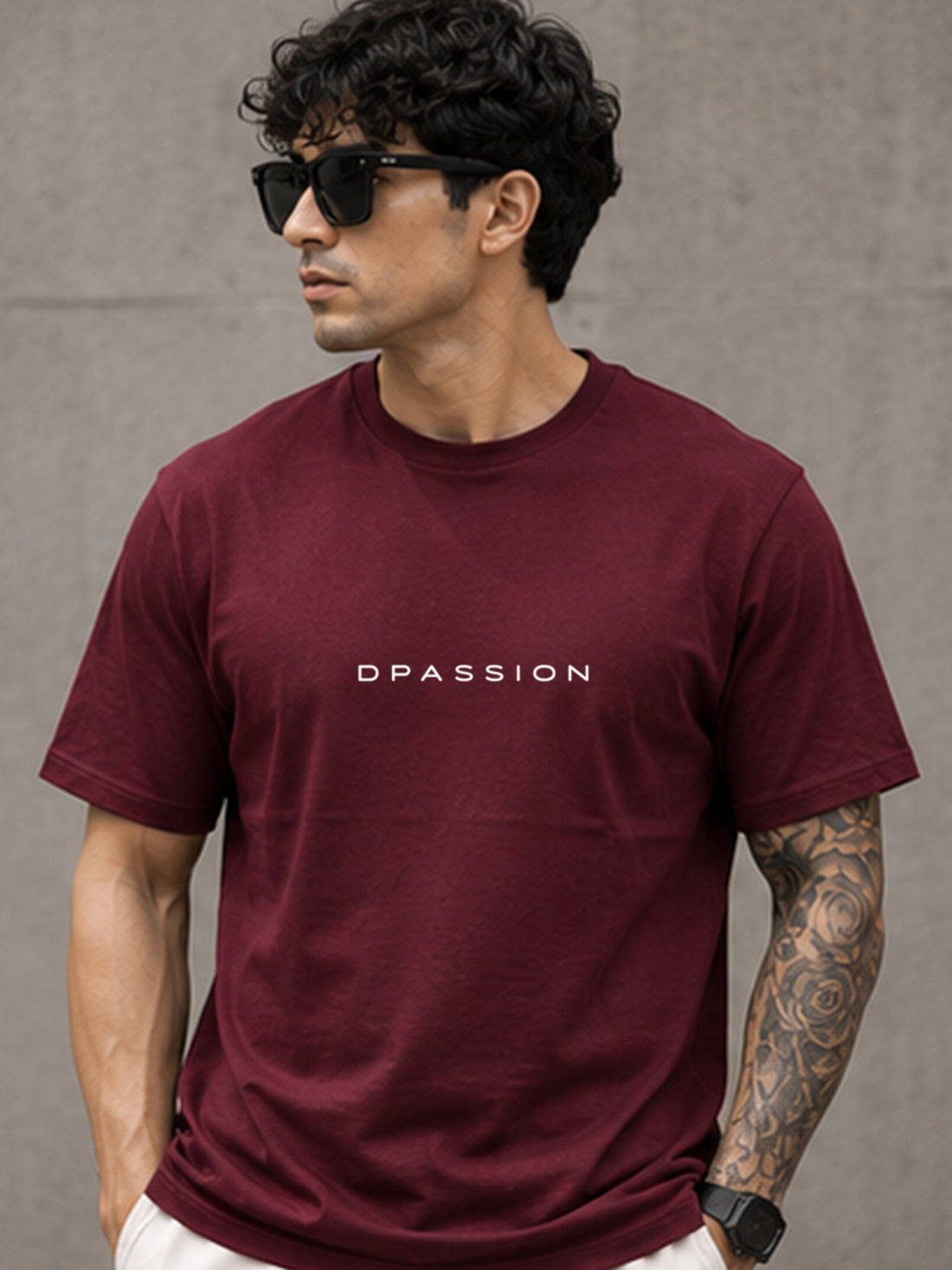 Men's Quick Dry Sports T-Shirt | Printed Gym Workout Running Training Activewear Tee