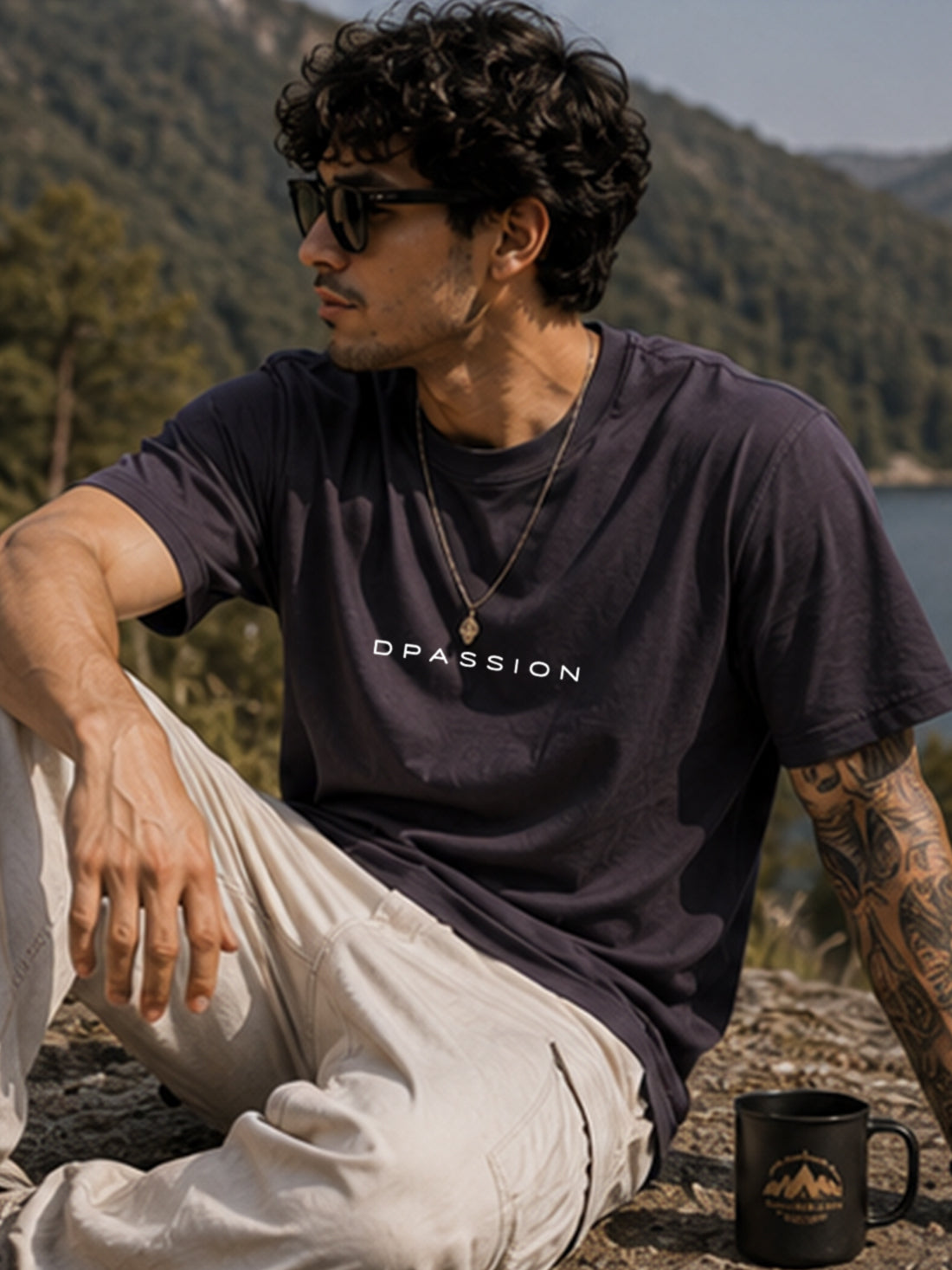 Men's Quick Dry Sports T-Shirt | Printed Gym Workout Running Training Activewear Tee