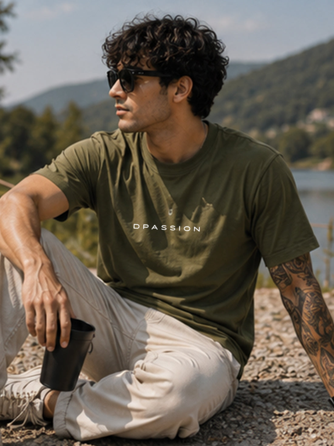 Men's Quick Dry Sports T-Shirt | Printed Gym Workout Running Training Activewear Tee