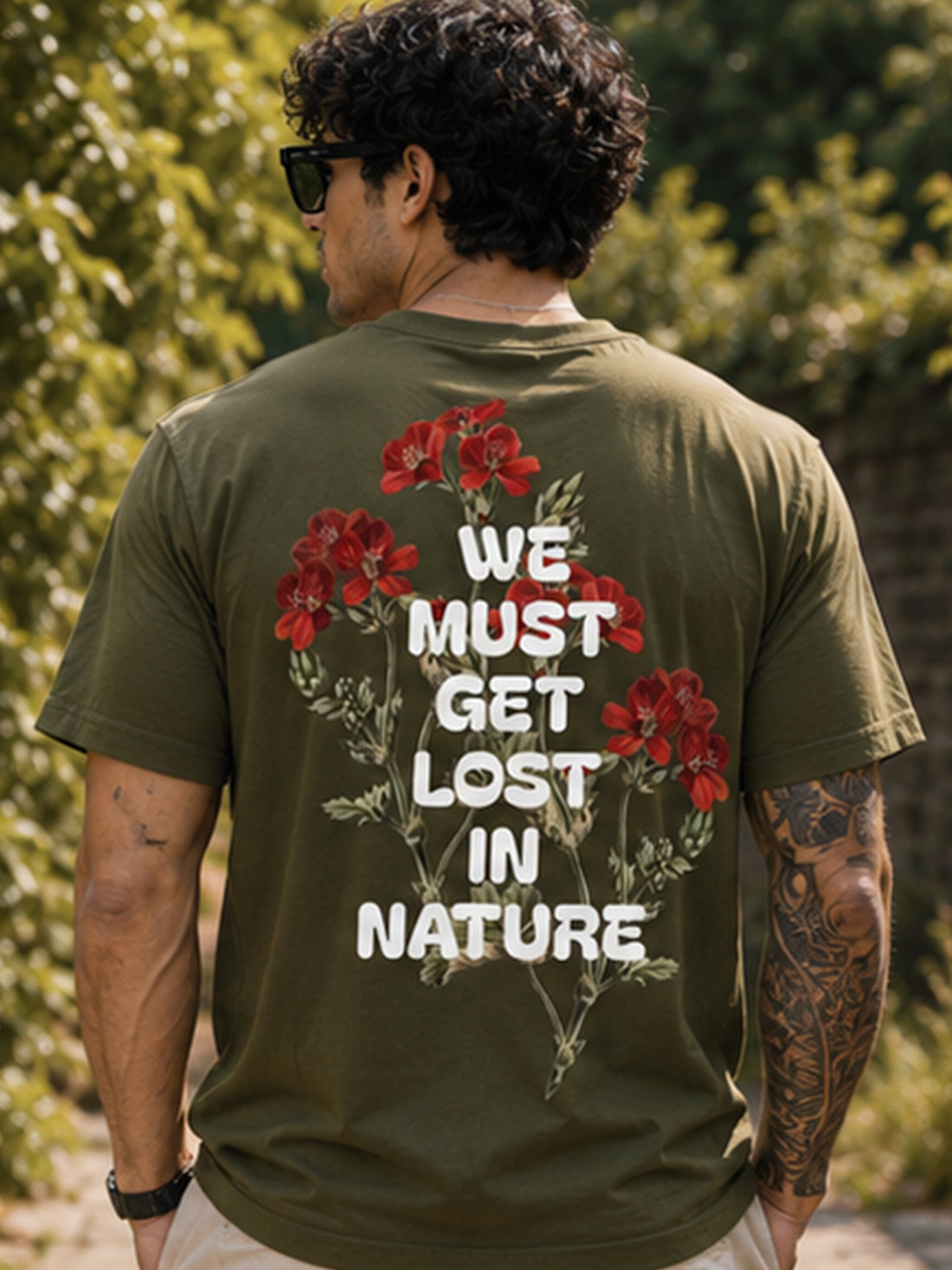 Men's Quick Dry Sports T-Shirt | Printed Gym Workout Running Training Activewear Tee
