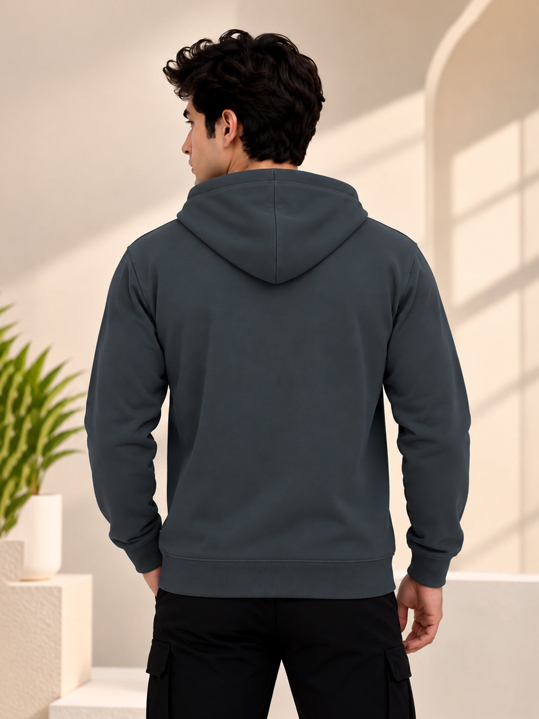 Dpassion Men’s Premium 340 GSM Hooded Sports Jacket – Wholesale Manufacturer & Exporter