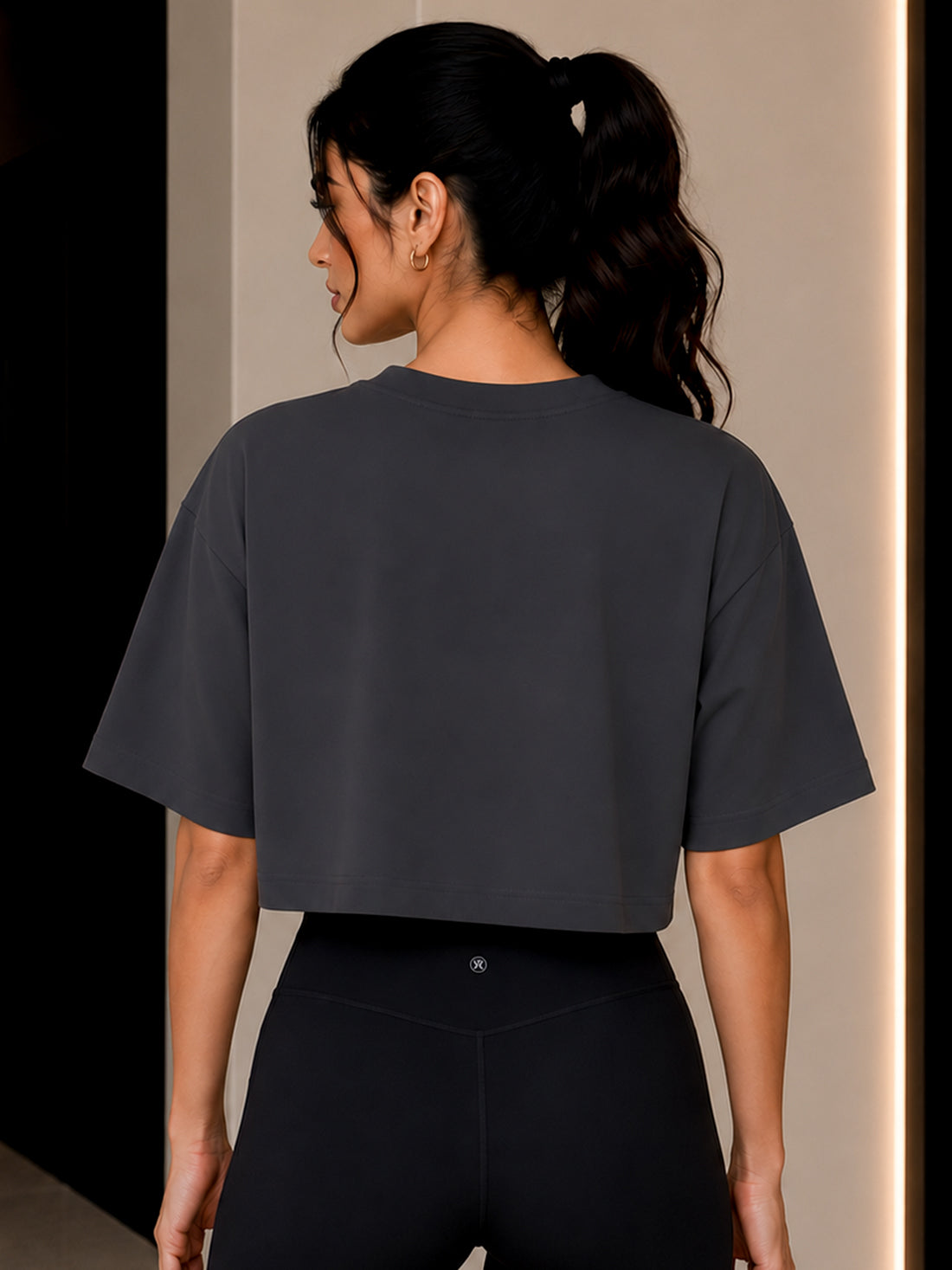 Women's Oversized Crop T-Shirt | Premium Cotton Manufacturer India