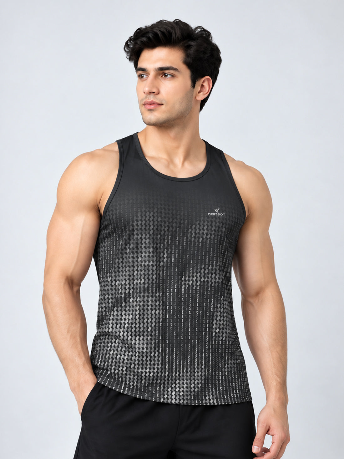 Men’s 4-Way Stretch Sports Singlet | Super Soft Gym & Training Wear Manufacturer & Wholesale Supplier