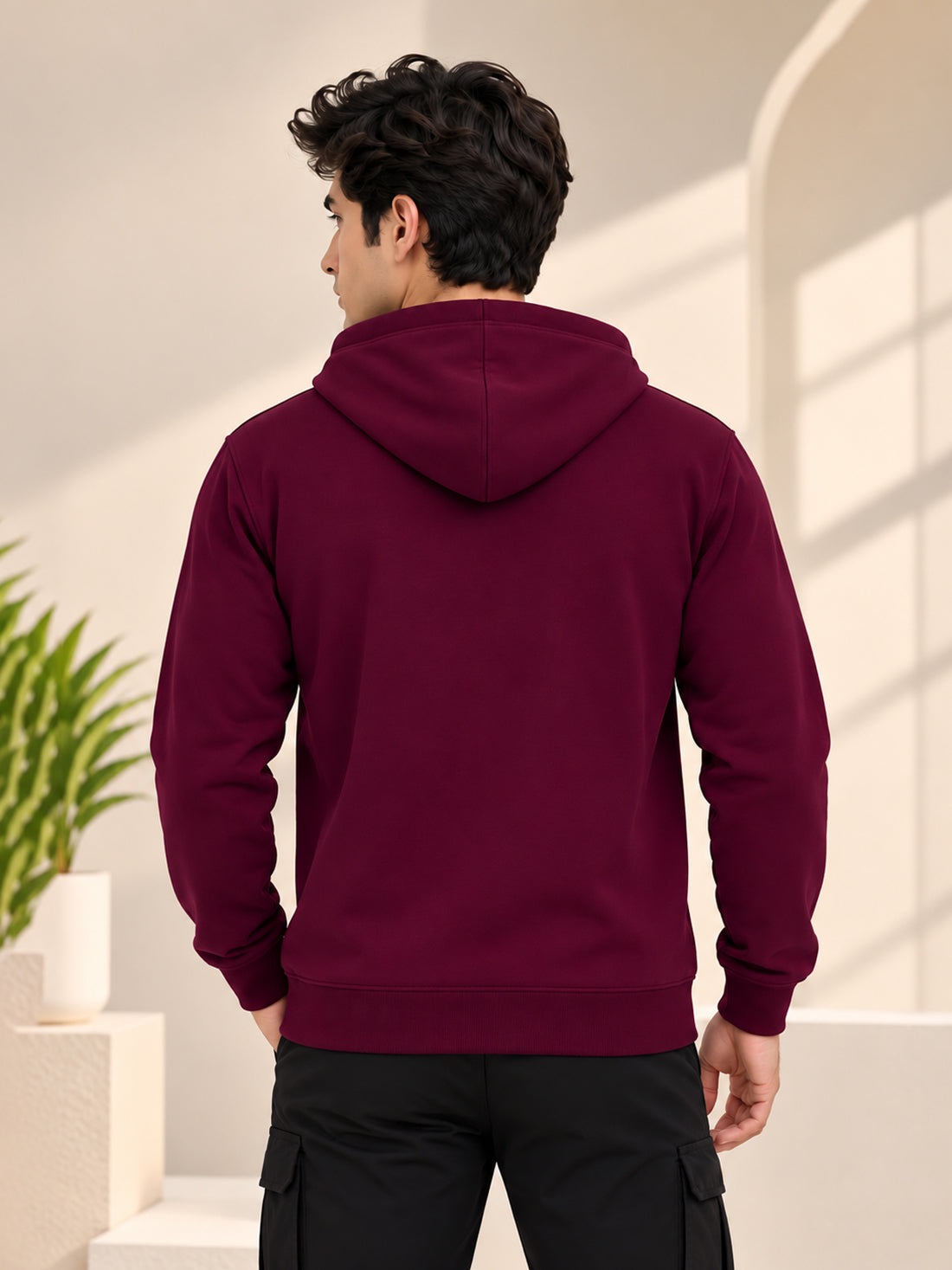 Dpassion Men’s Premium 340 GSM Hooded Sports Jacket – Wholesale Manufacturer & Exporter