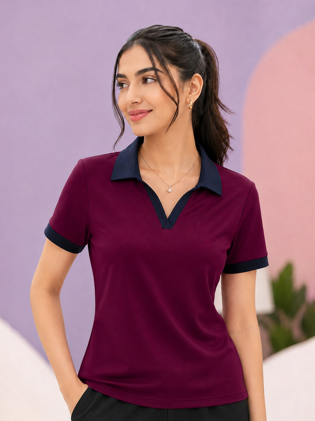 Women’s Premium Polo T-Shirt | Contrast Collar & Cuffs | Wholesale Manufacturer & Supplier