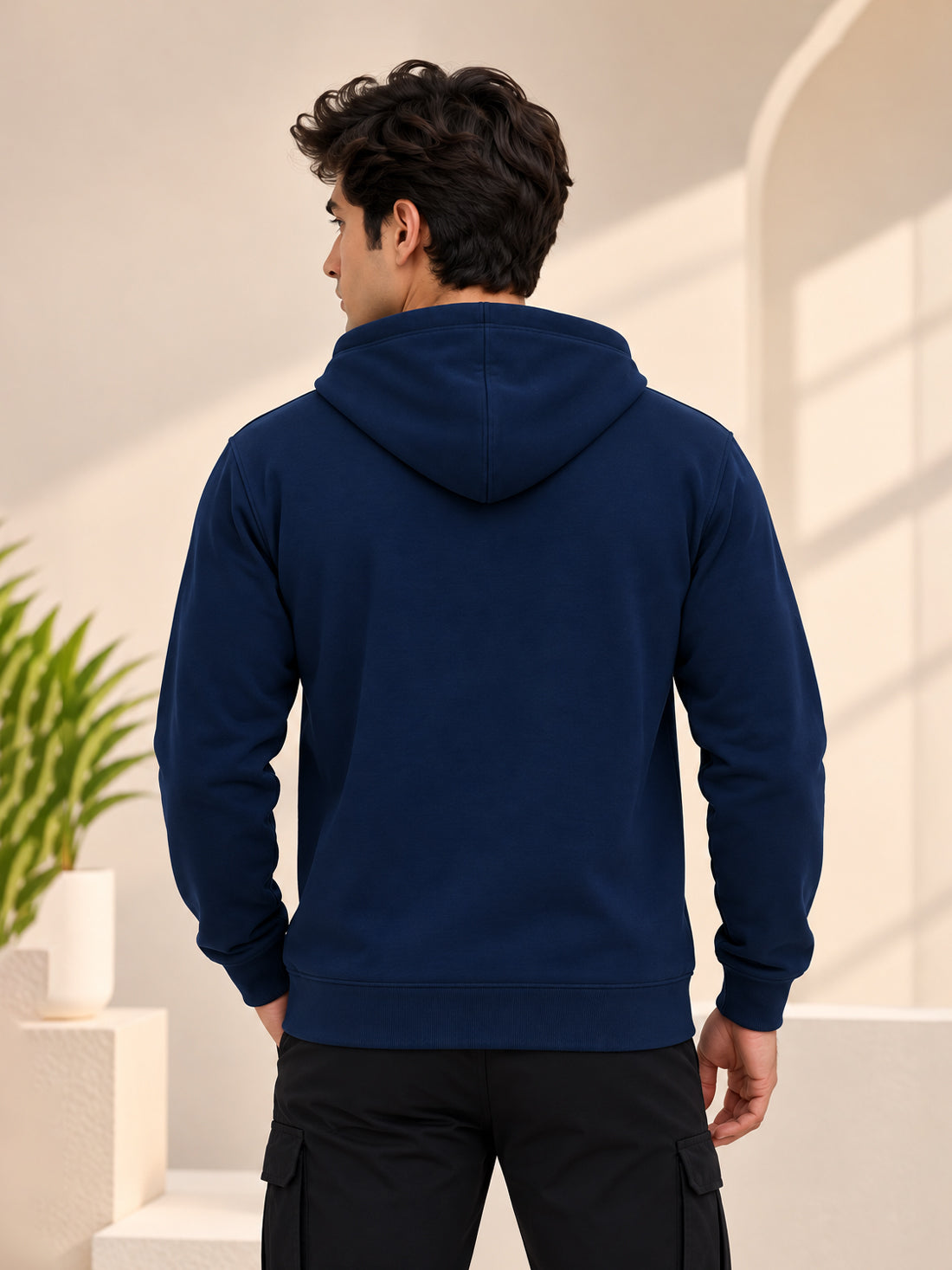 Dpassion Men’s Premium 340 GSM Hooded Sports Jacket – Wholesale Manufacturer & Exporter