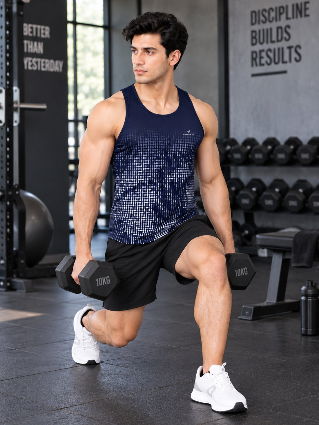 Men’s 4-Way Stretch Sports Singlet | Super Soft Gym & Training Wear Manufacturer & Wholesale Supplier