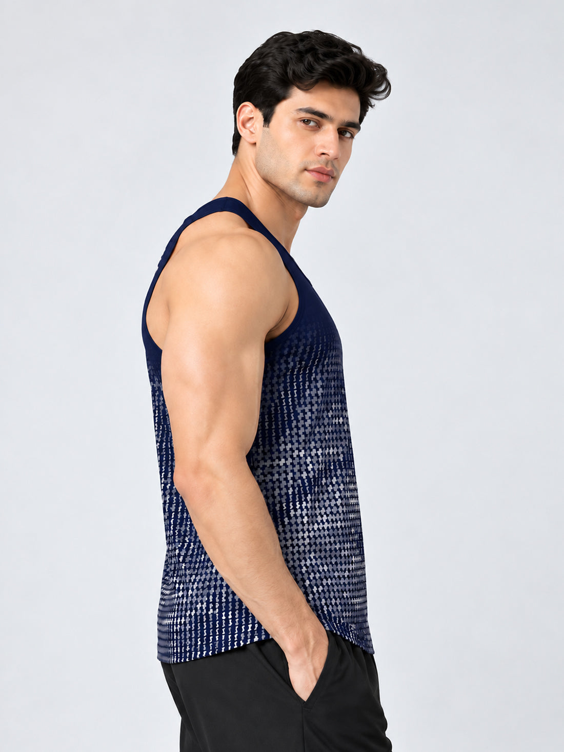 Men’s 4-Way Stretch Sports Singlet | Super Soft Gym & Training Wear Manufacturer & Wholesale Supplier