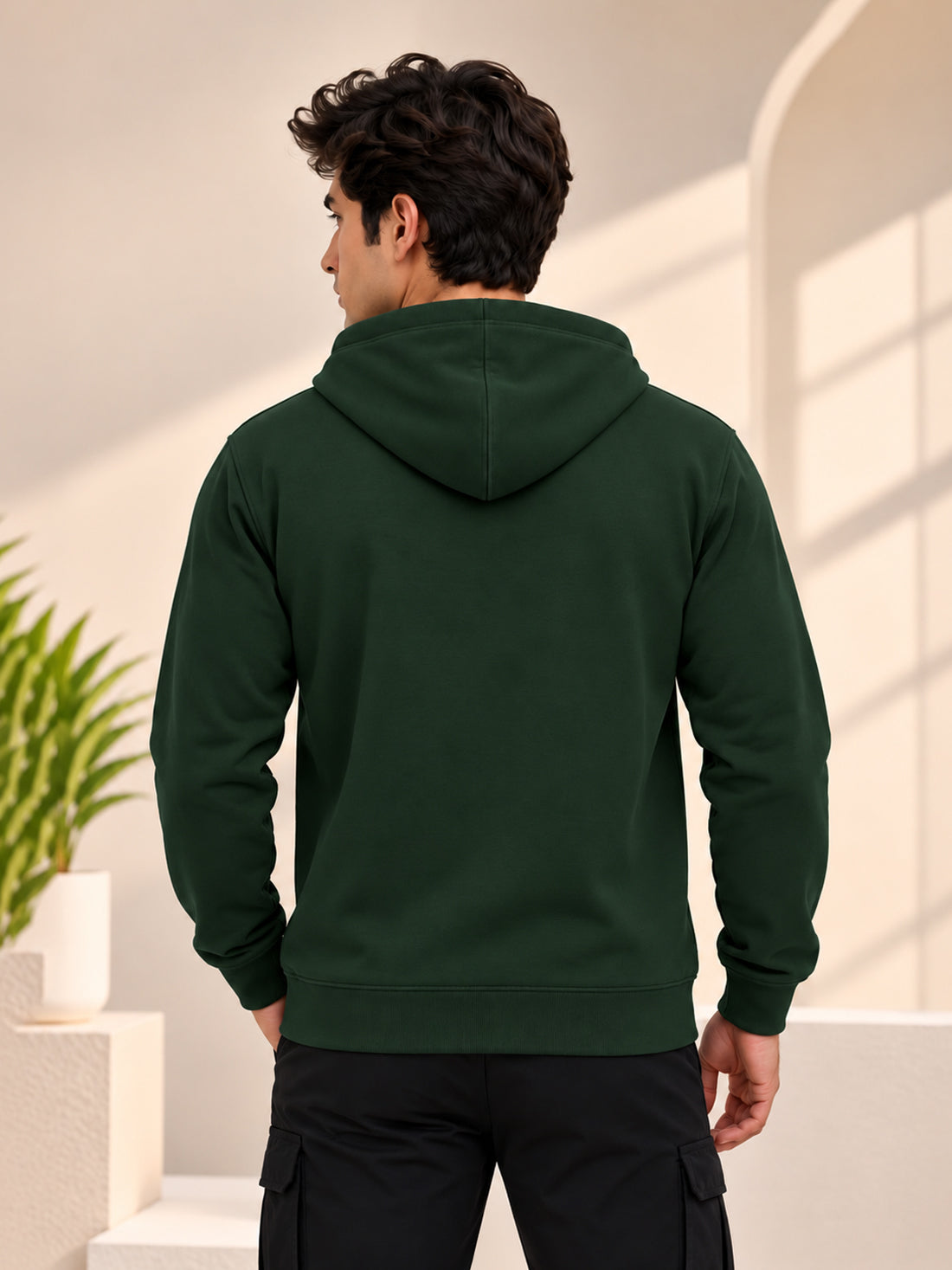 Dpassion Men’s Premium 340 GSM Hooded Sports Jacket – Wholesale Manufacturer & Exporter