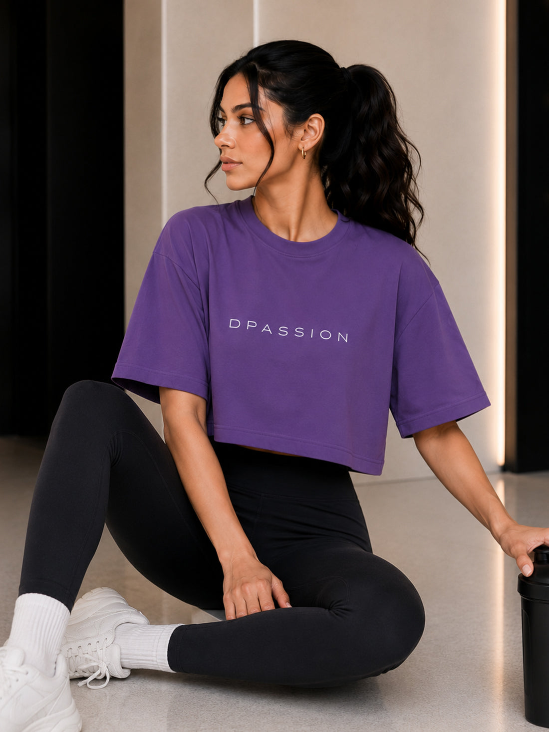 Women's Oversized Crop T-Shirt | Premium Cotton Manufacturer India