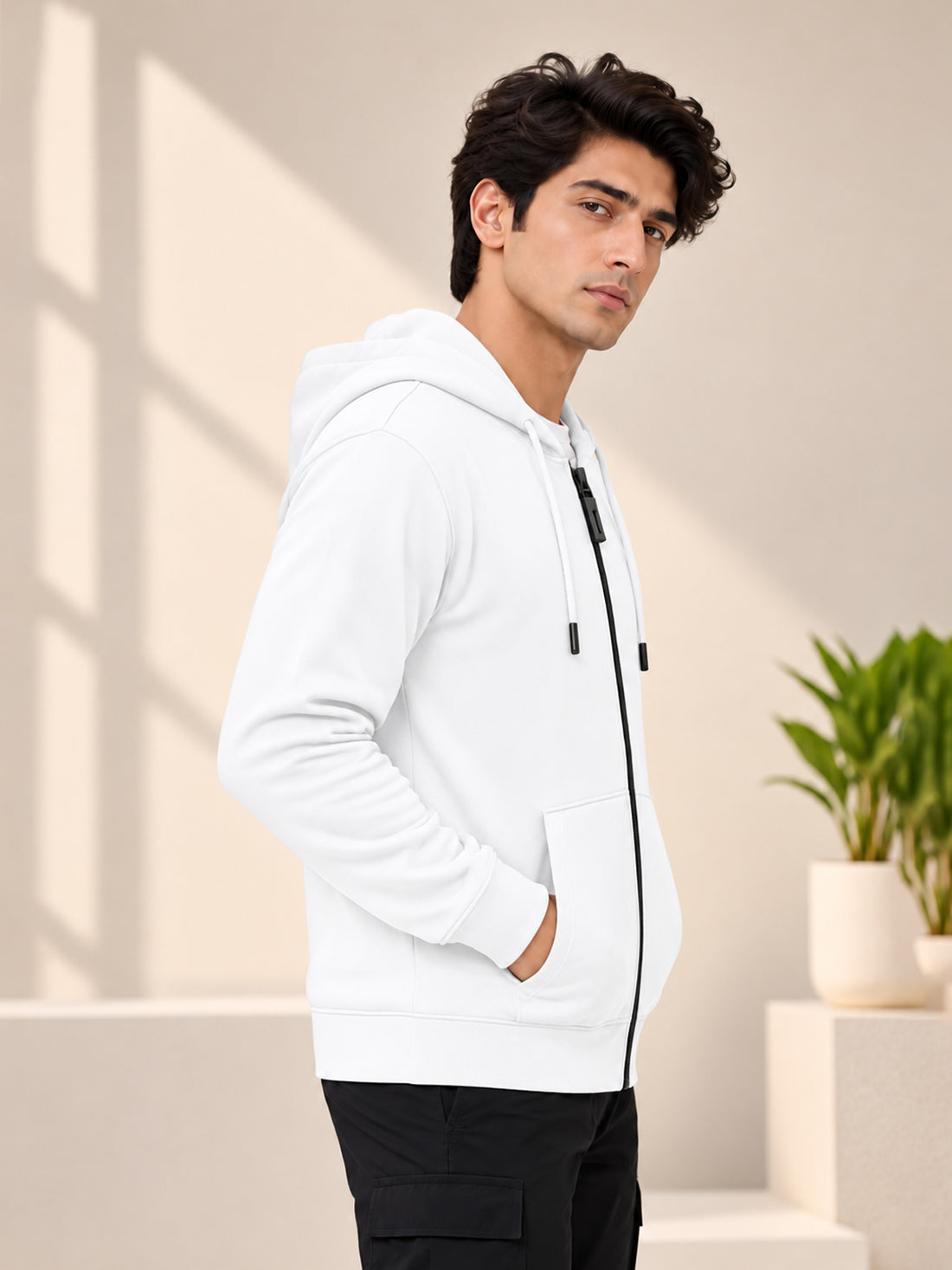 Dpassion Men’s Premium 340 GSM Hooded Sports Jacket – Wholesale Manufacturer & Exporter