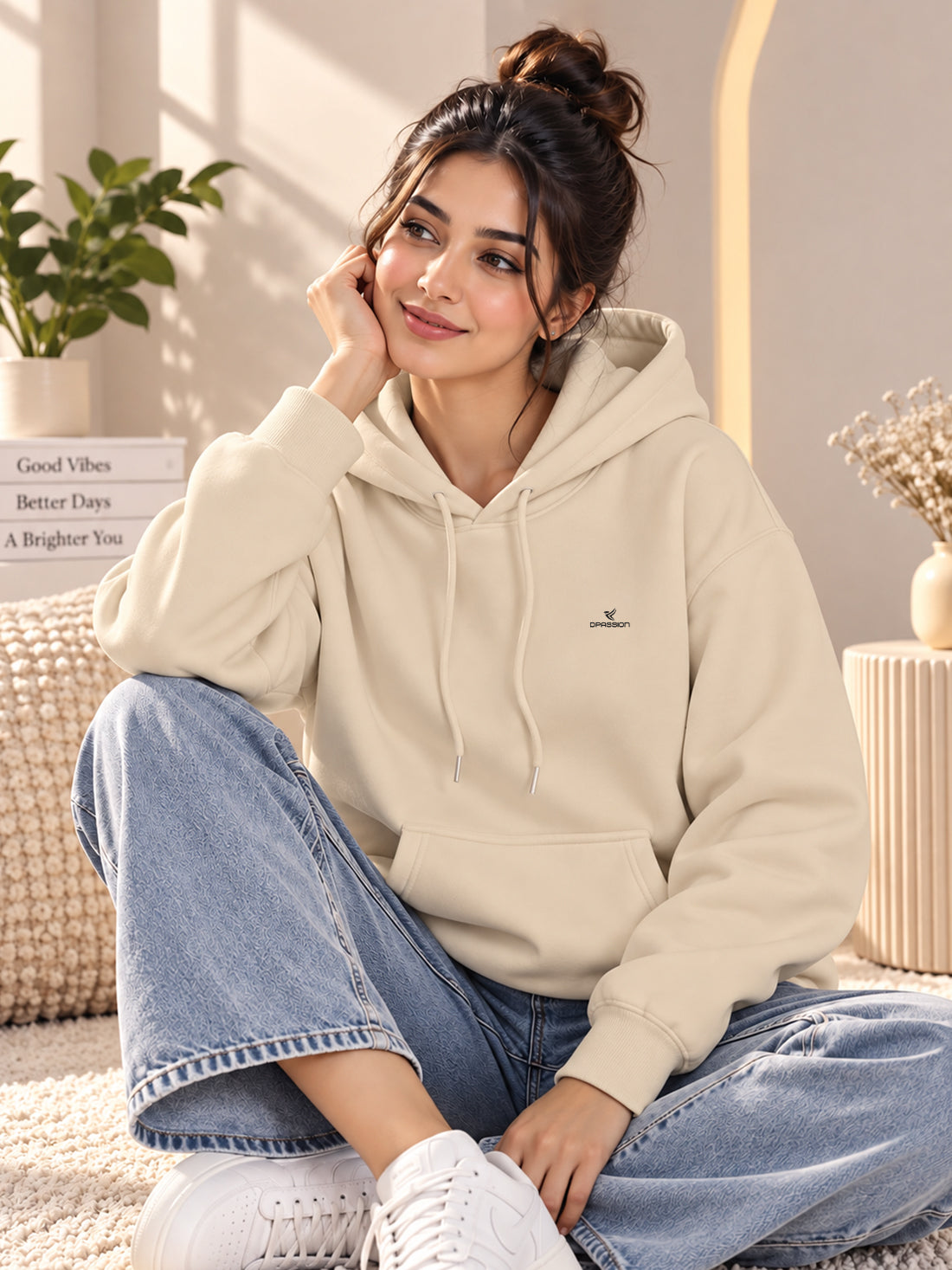 Dpassion Women’s Premium 320 GSM Cotton Fleece Hoodie – Manufacturer, Wholesaler & Exporter