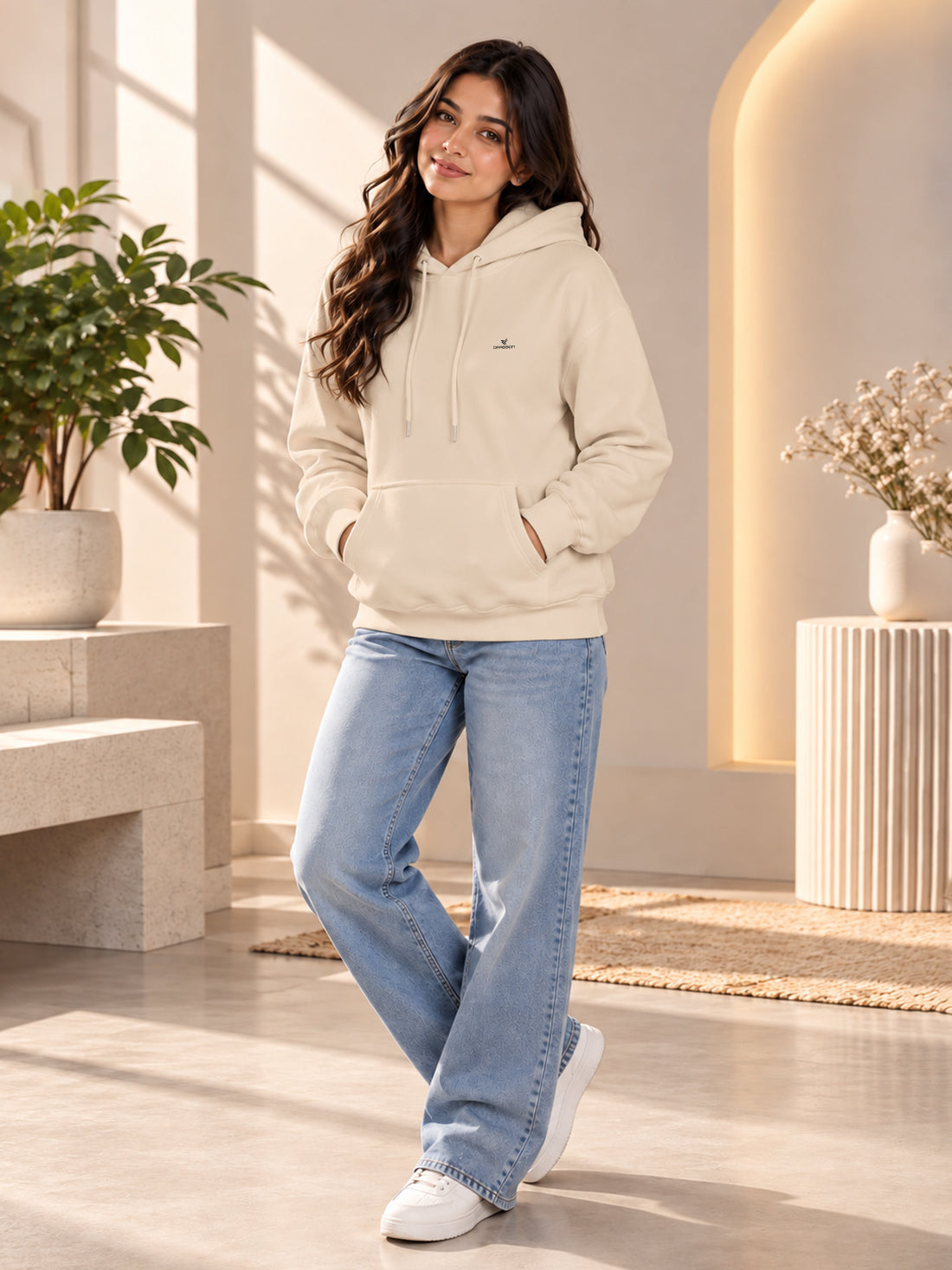 Dpassion Women’s Premium 320 GSM Cotton Fleece Hoodie – Manufacturer, Wholesaler & Exporter