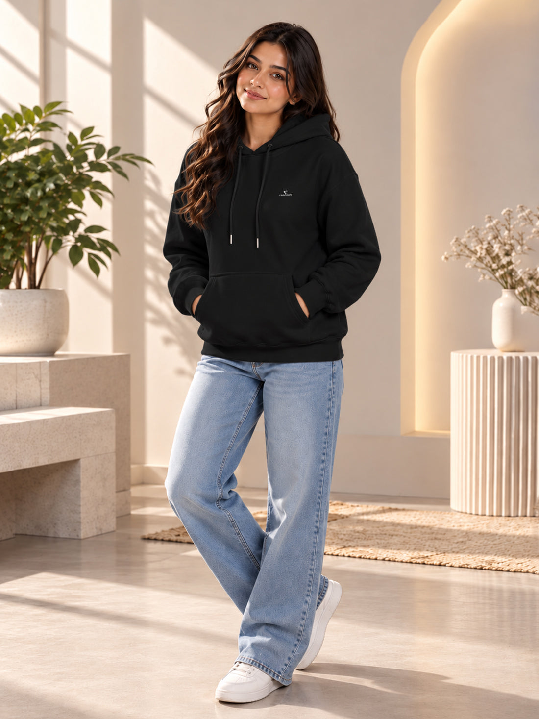 Dpassion Women’s Premium 320 GSM Cotton Fleece Hoodie – Manufacturer, Wholesaler & Exporter