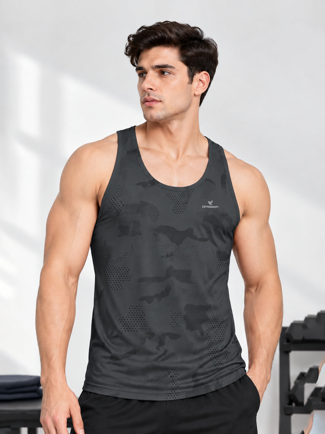 Men’s 4-Way Stretch Sports Singlet | Super Soft Gym & Training Wear Manufacturer & Wholesale Supplier