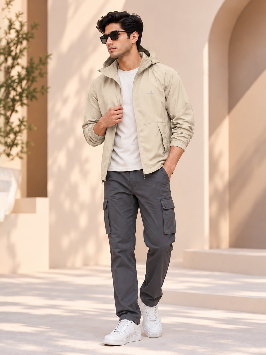 Dpassion Men’s Premium Hooded Windcheater Jacket – Wholesale Manufacturer & Exporter