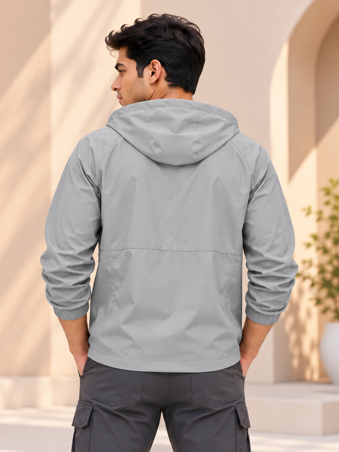 Dpassion Men’s Premium Hooded Windcheater Jacket – Wholesale Manufacturer & Exporter