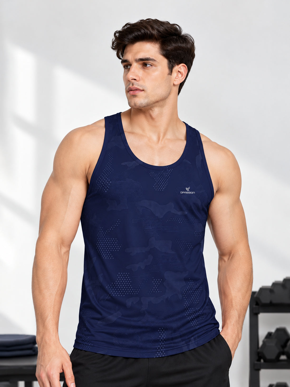 Men’s 4-Way Stretch Sports Singlet | Super Soft Gym & Training Wear Manufacturer & Wholesale Supplier