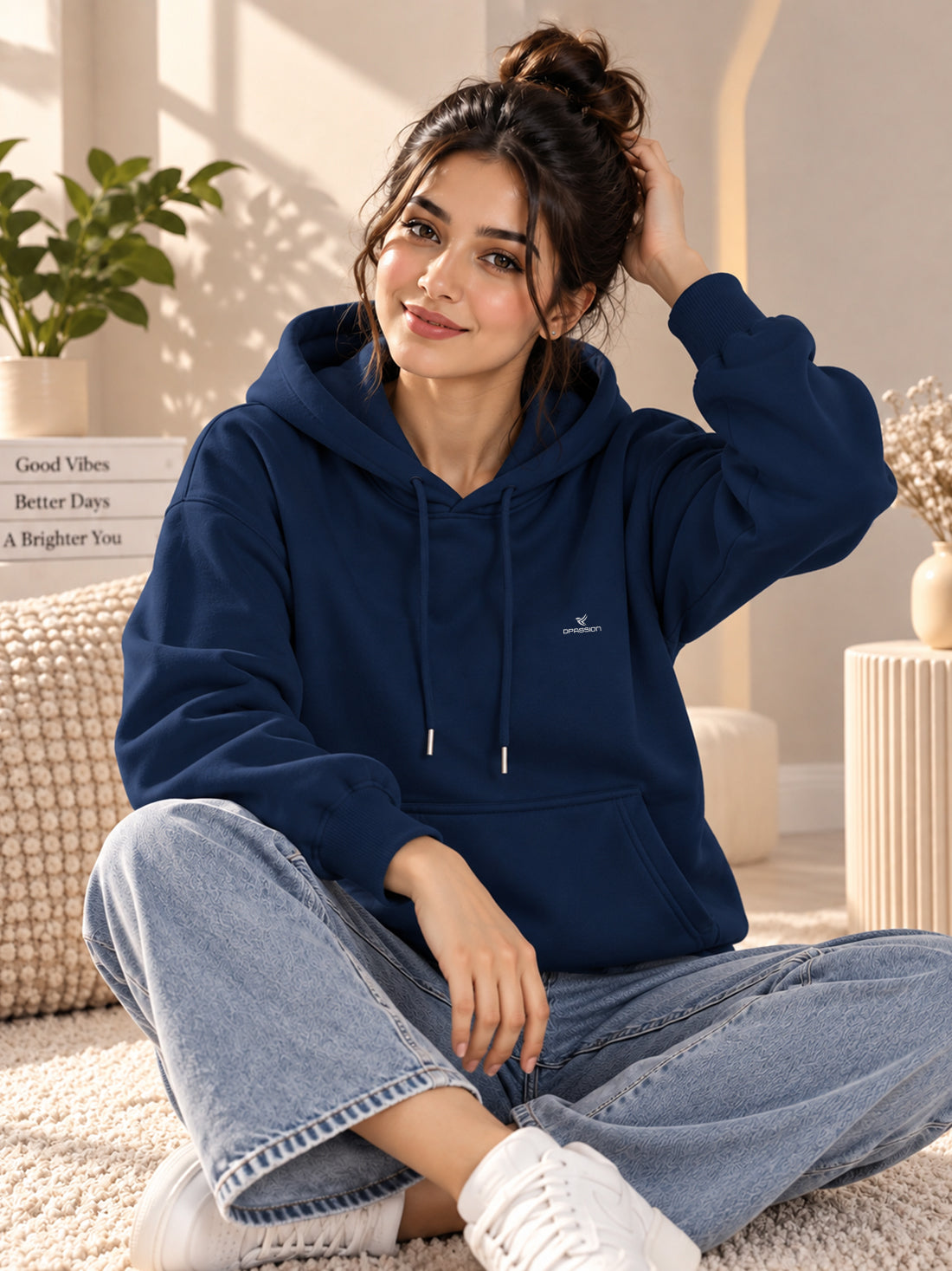 Dpassion Women’s Premium 320 GSM Cotton Fleece Hoodie – Manufacturer, Wholesaler & Exporter