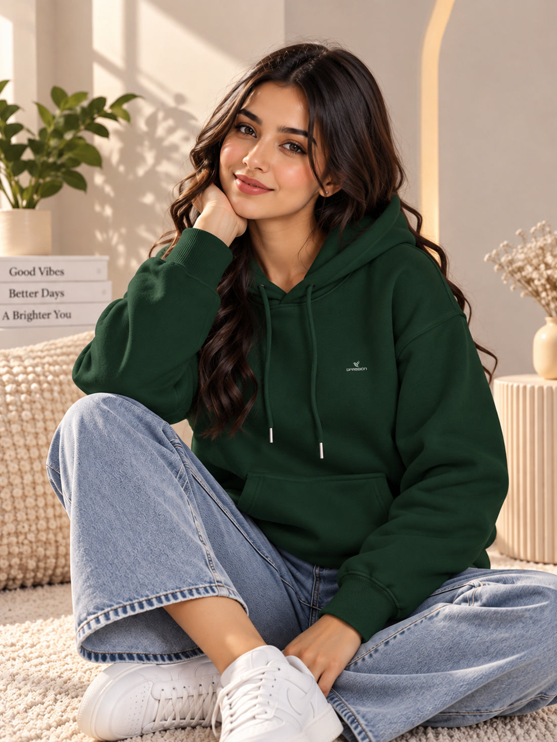 Dpassion Women’s Premium 320 GSM Cotton Fleece Hoodie – Manufacturer, Wholesaler & Exporter