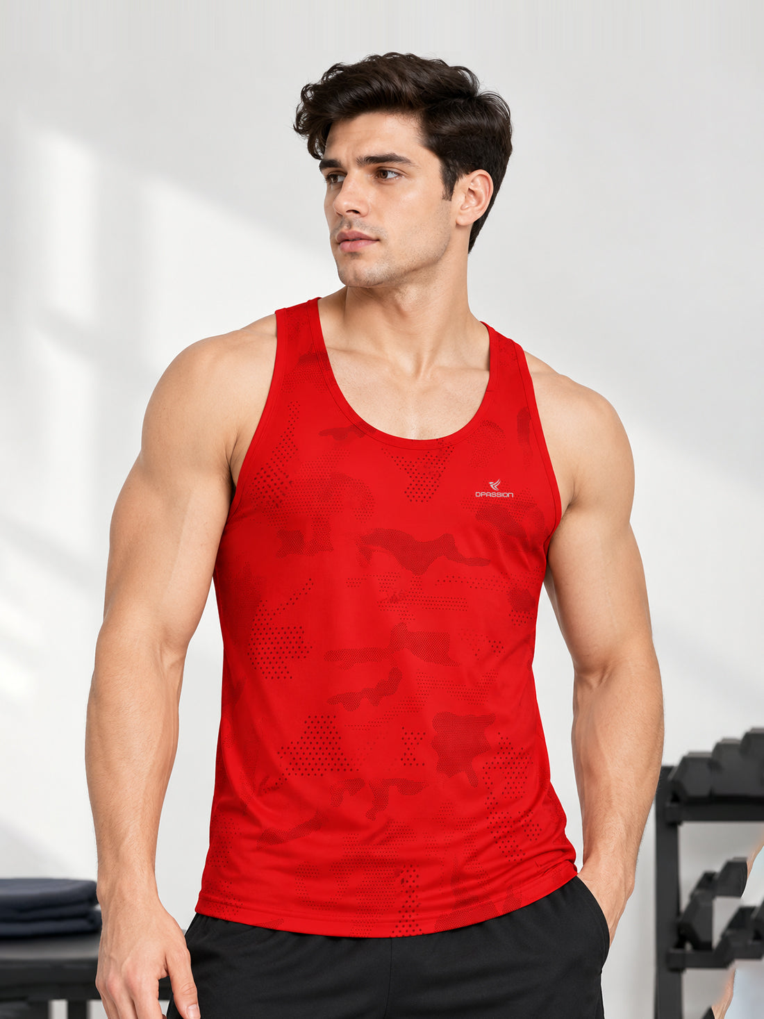 Men’s 4-Way Stretch Sports Singlet | Super Soft Gym & Training Wear Manufacturer & Wholesale Supplier