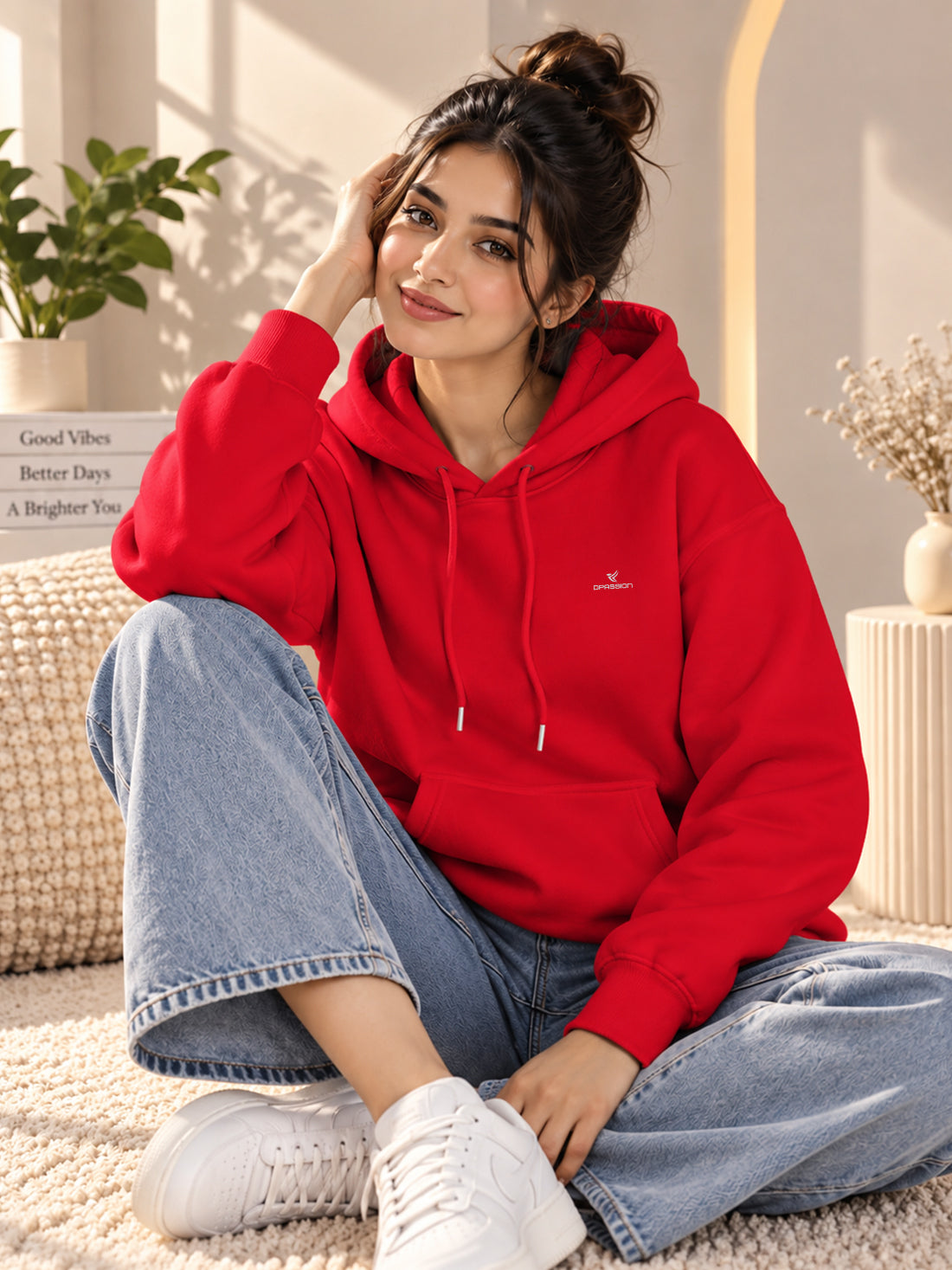 Dpassion Women’s Premium 320 GSM Cotton Fleece Hoodie – Manufacturer, Wholesaler & Exporter