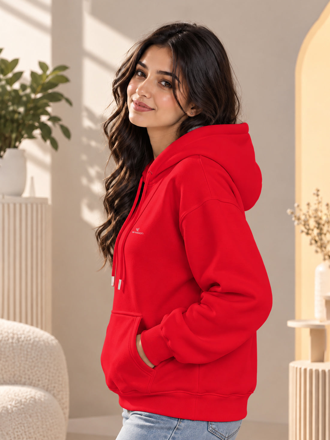 Dpassion Women’s Premium 320 GSM Cotton Fleece Hoodie – Manufacturer, Wholesaler & Exporter