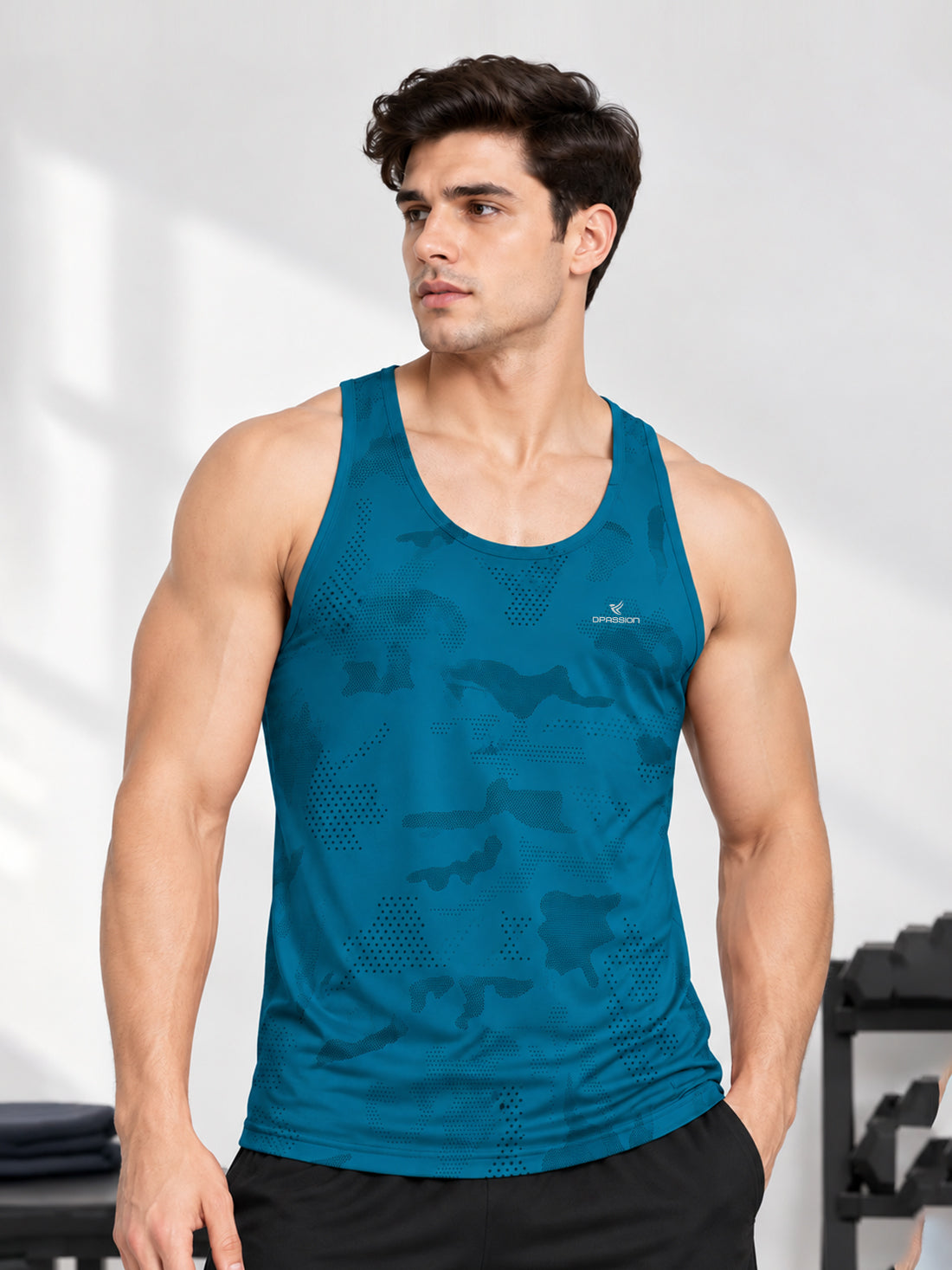 Men’s 4-Way Stretch Sports Singlet | Super Soft Gym & Training Wear Manufacturer & Wholesale Supplier