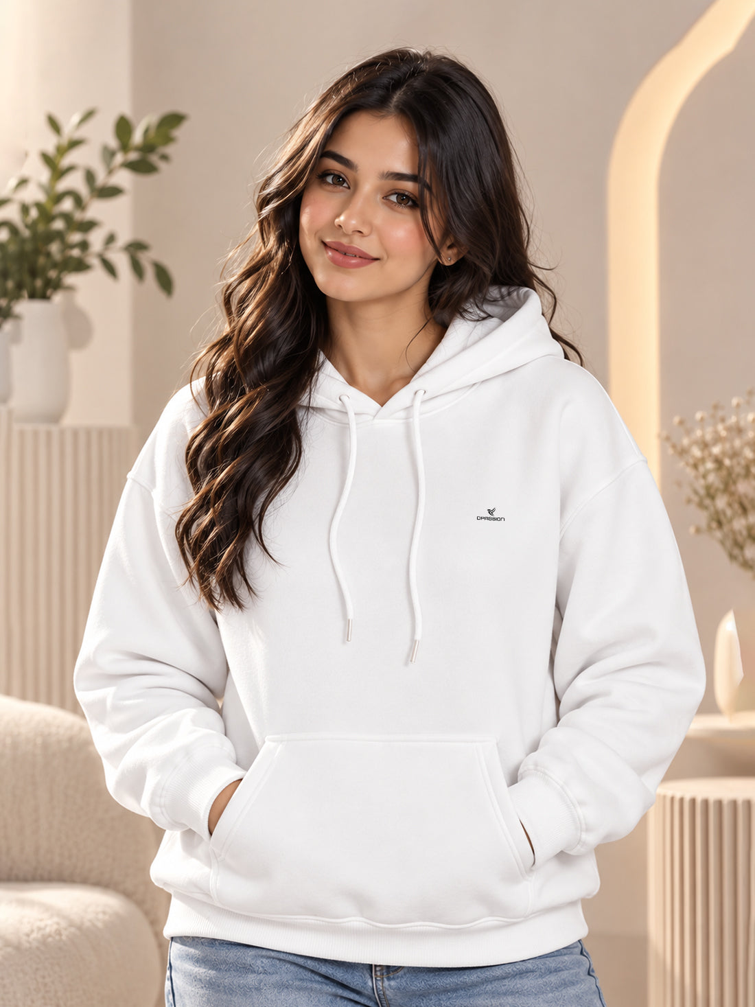 Dpassion Women’s Premium 320 GSM Cotton Fleece Hoodie – Manufacturer, Wholesaler & Exporter