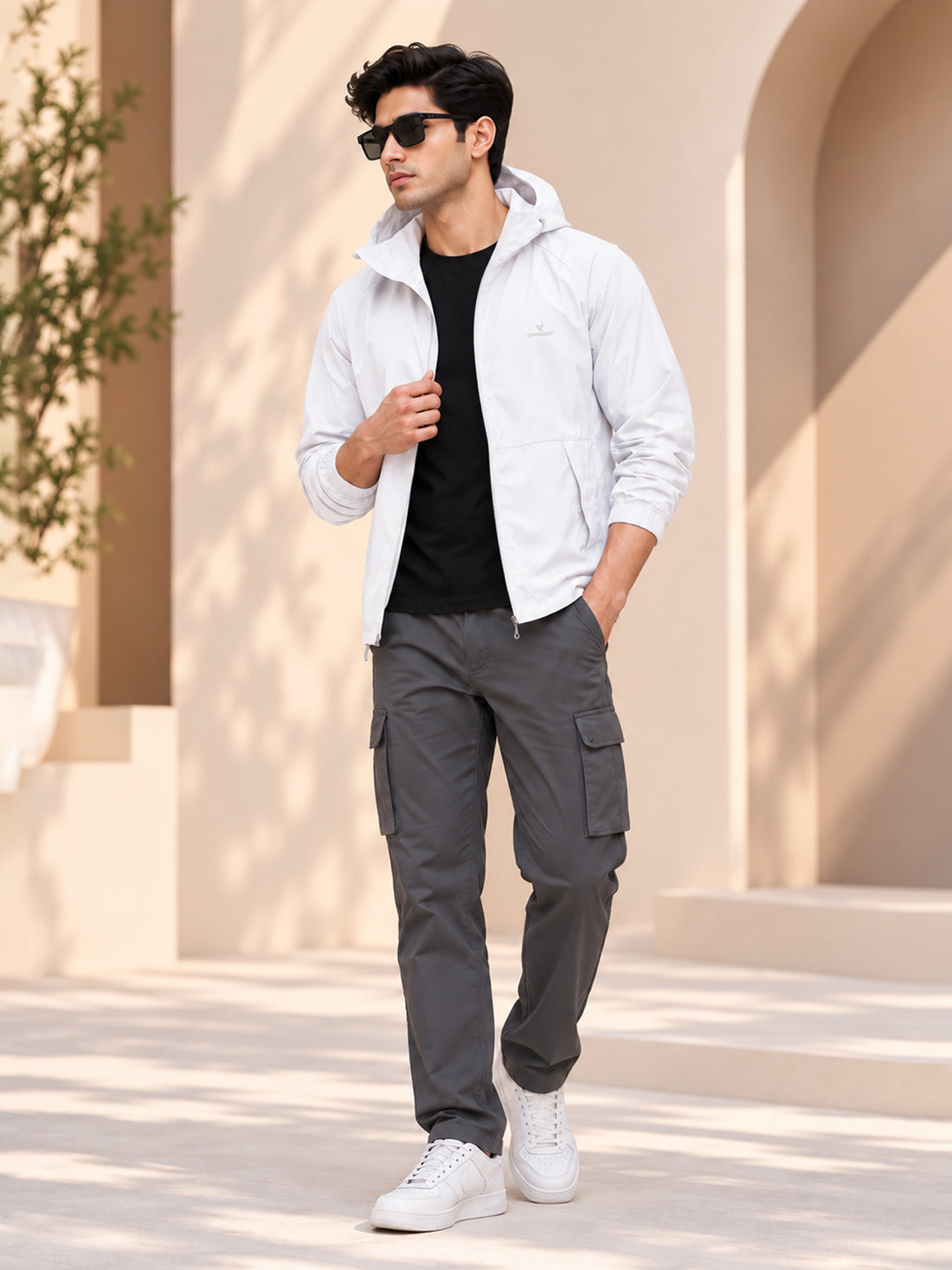 Dpassion Men’s Premium Hooded Windcheater Jacket – Wholesale Manufacturer & Exporter