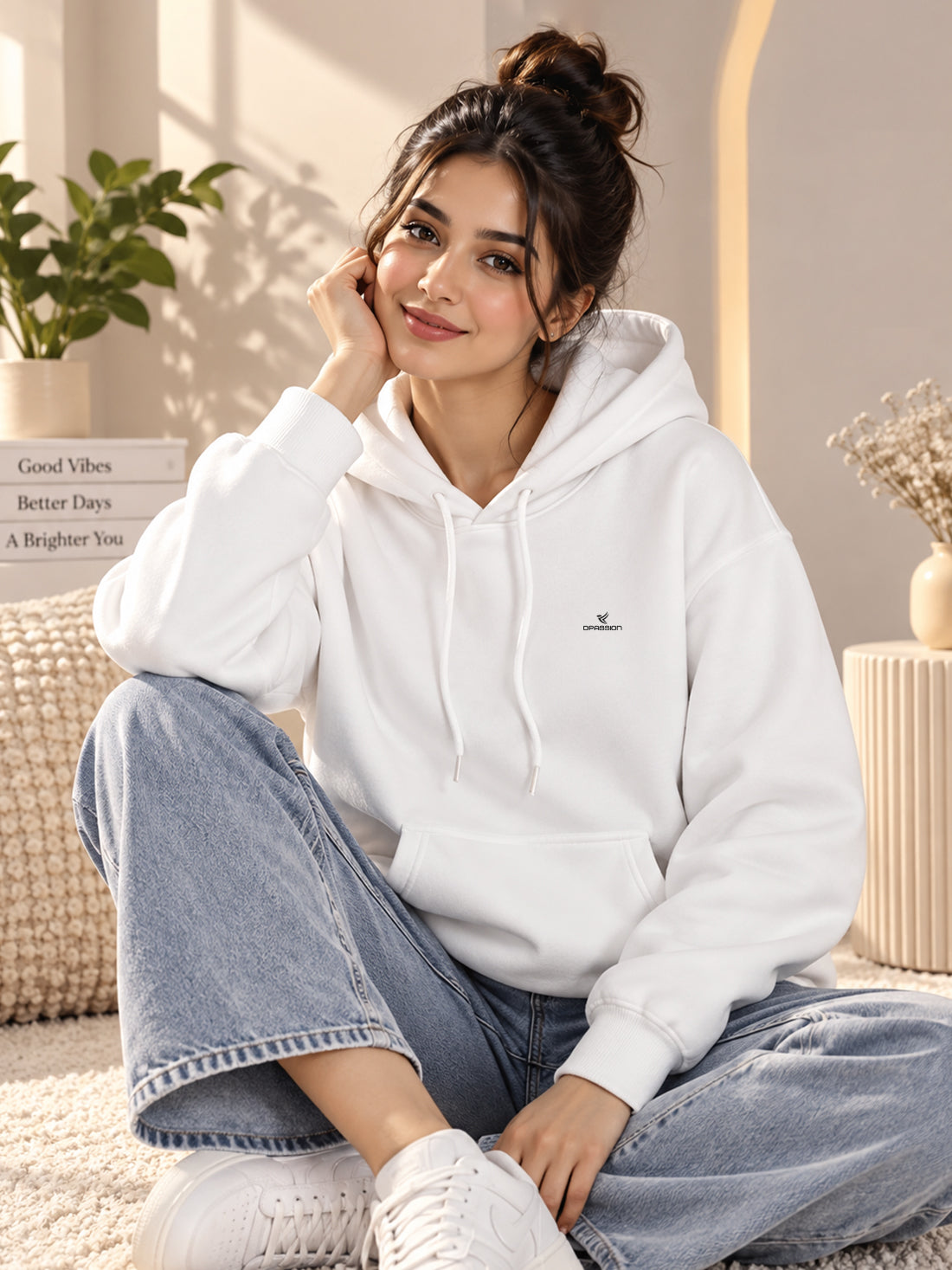 Dpassion Women’s Premium 320 GSM Cotton Fleece Hoodie – Manufacturer, Wholesaler & Exporter
