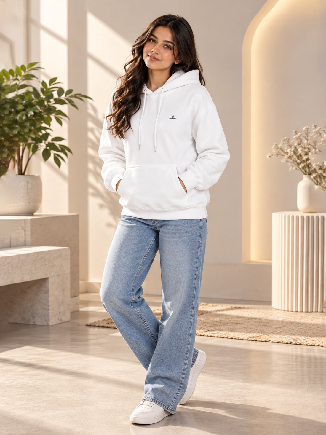 Dpassion Women’s Premium 320 GSM Cotton Fleece Hoodie – Manufacturer, Wholesaler & Exporter